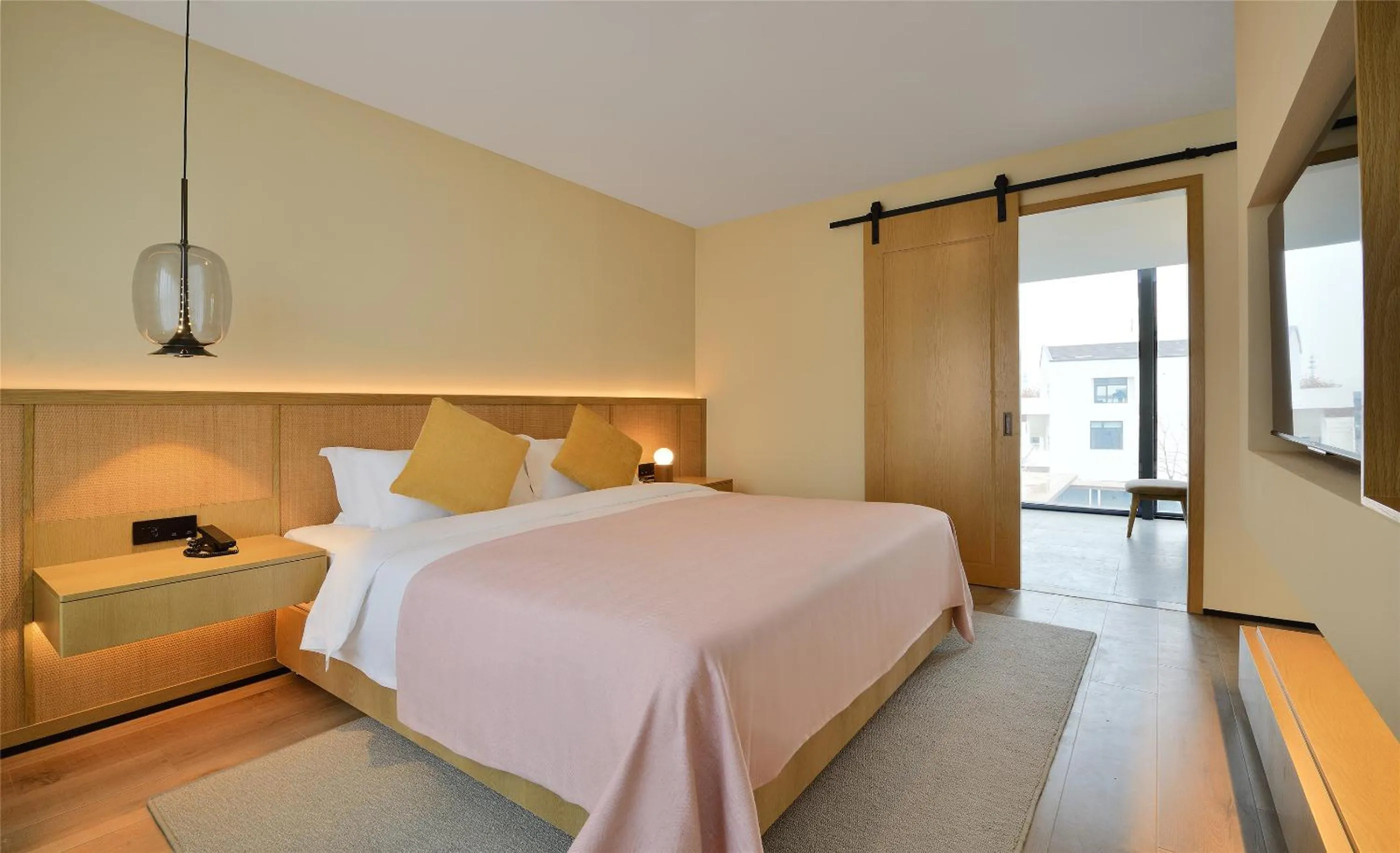 Bed in Blossom House Suzhou