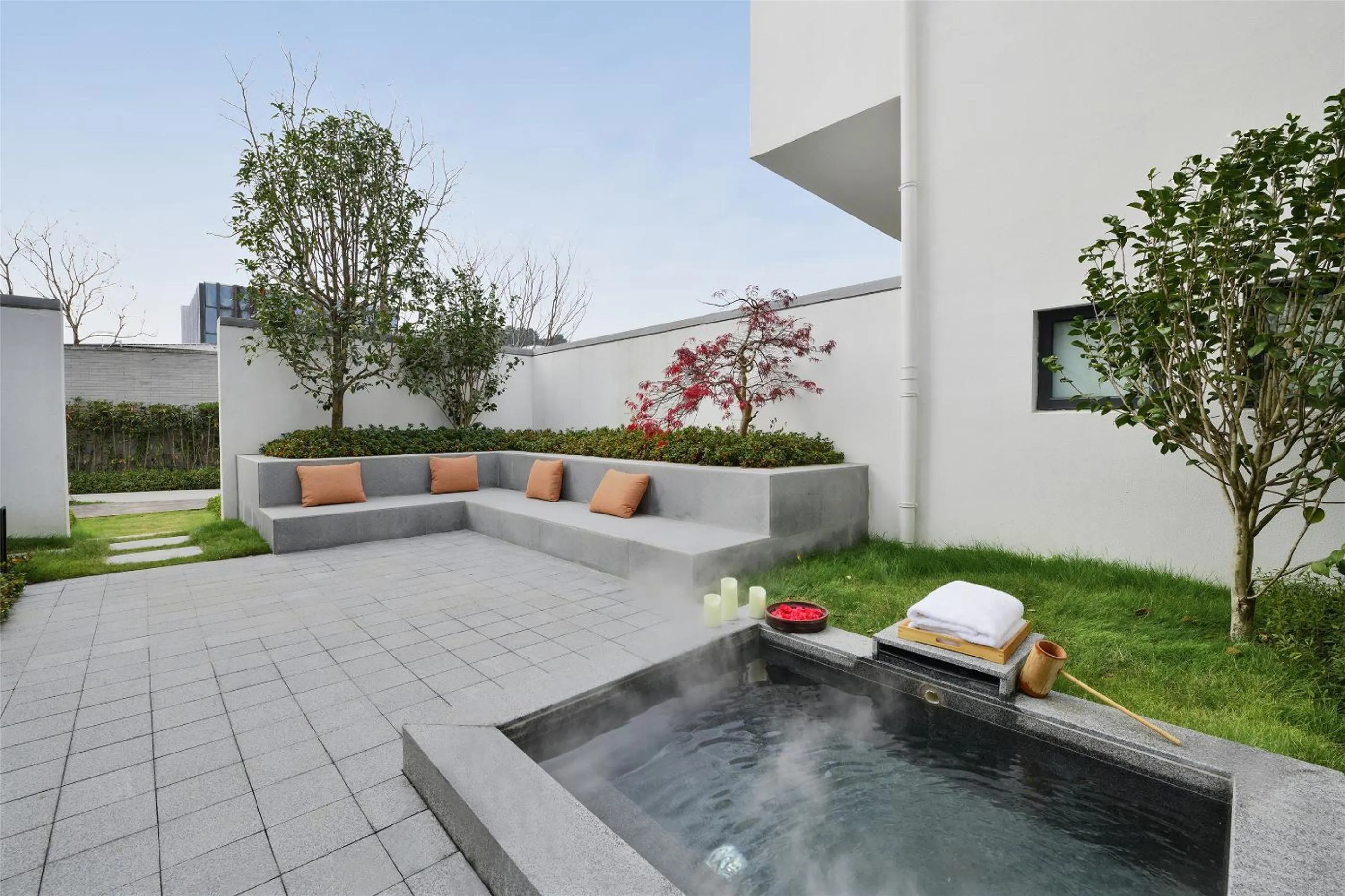 Garden view in Blossom House Suzhou