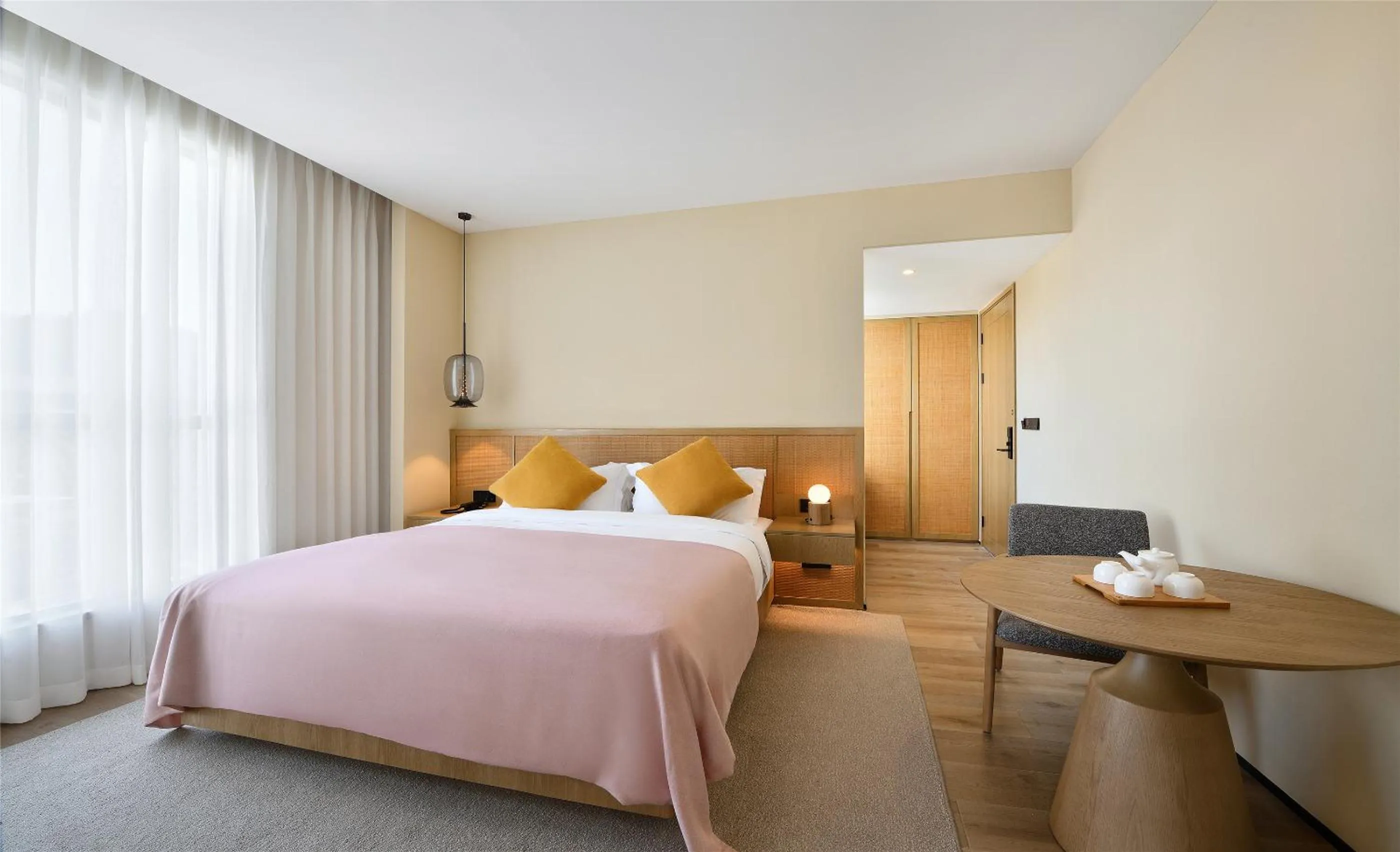 Bed in Blossom House Suzhou