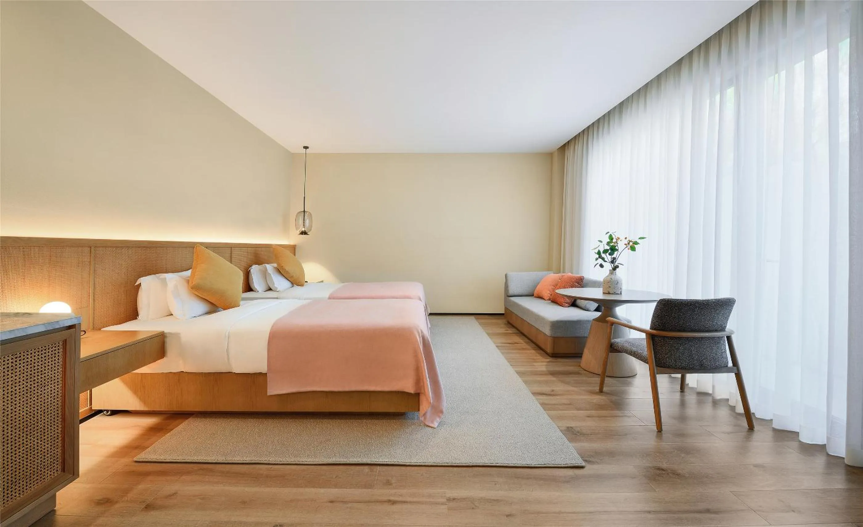 Photo of the whole room in Blossom House Suzhou