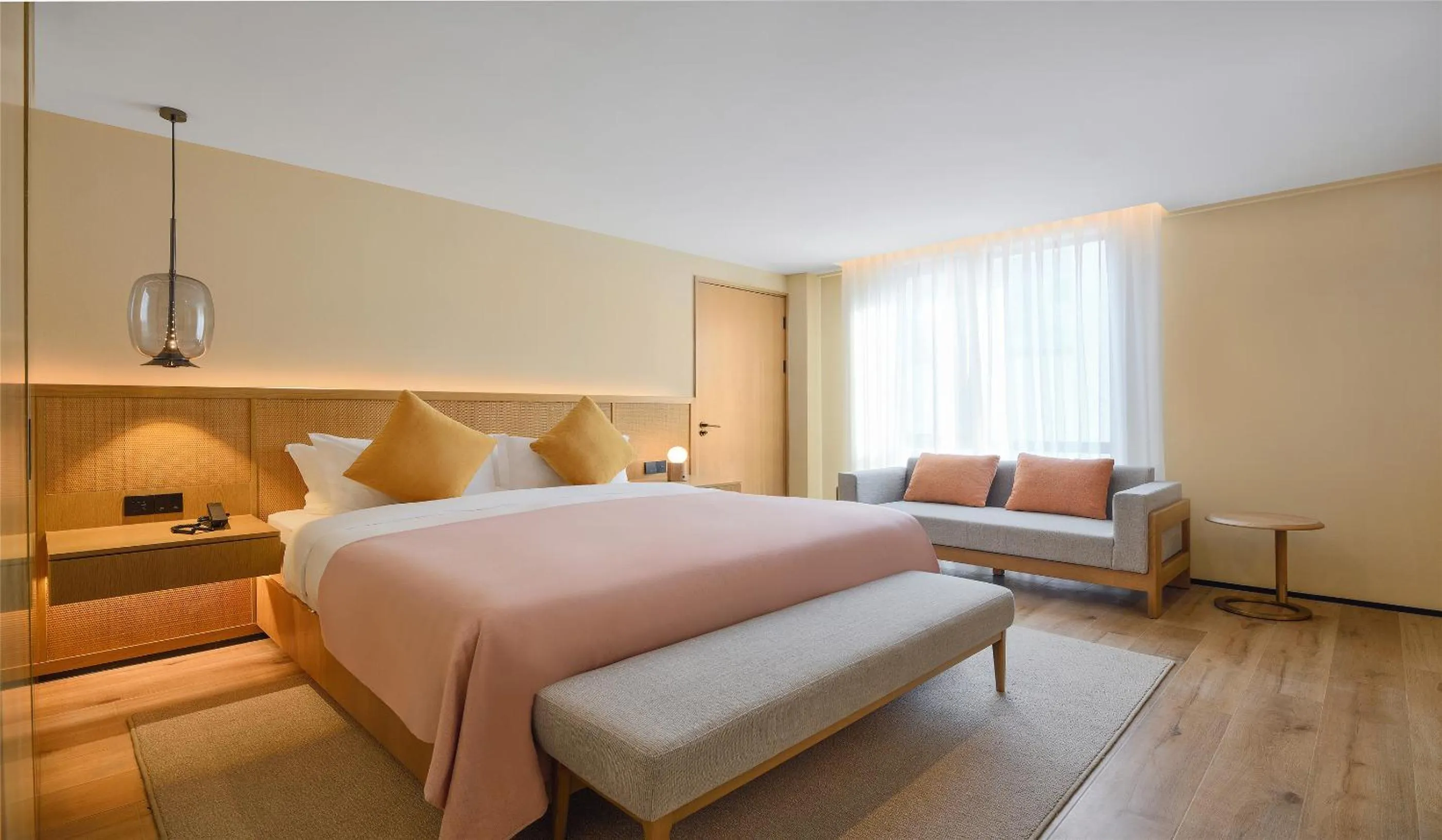 Bed in Blossom House Suzhou