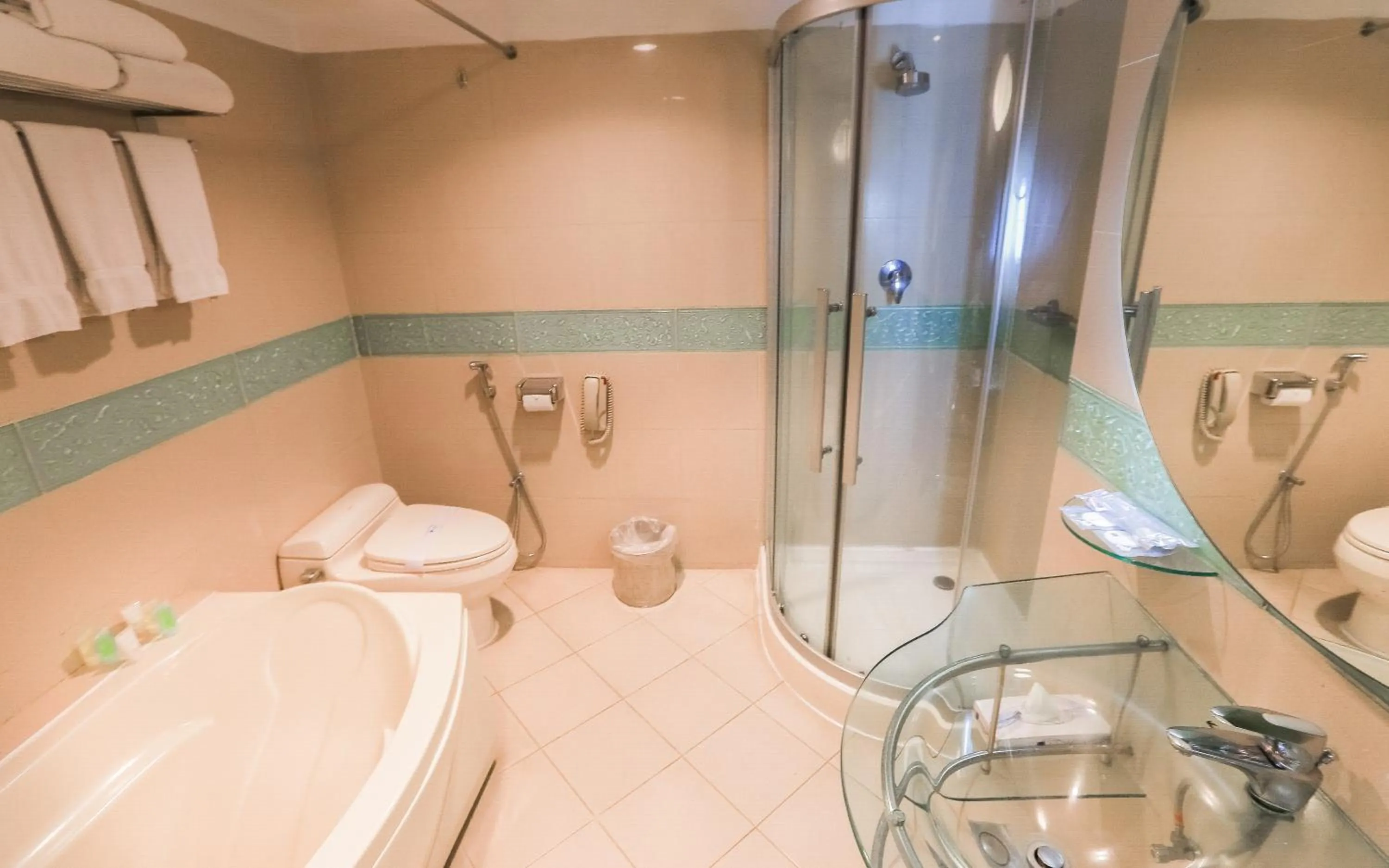 Bathroom in Lakeshore Hotel & Apartments