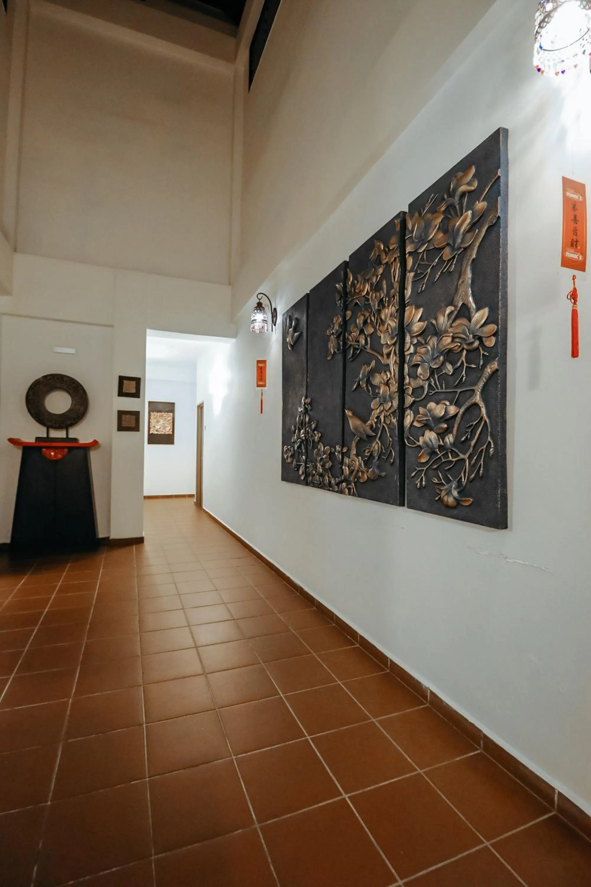 Decorative detail in Fomecs Boutique Hotel, Jonker Street