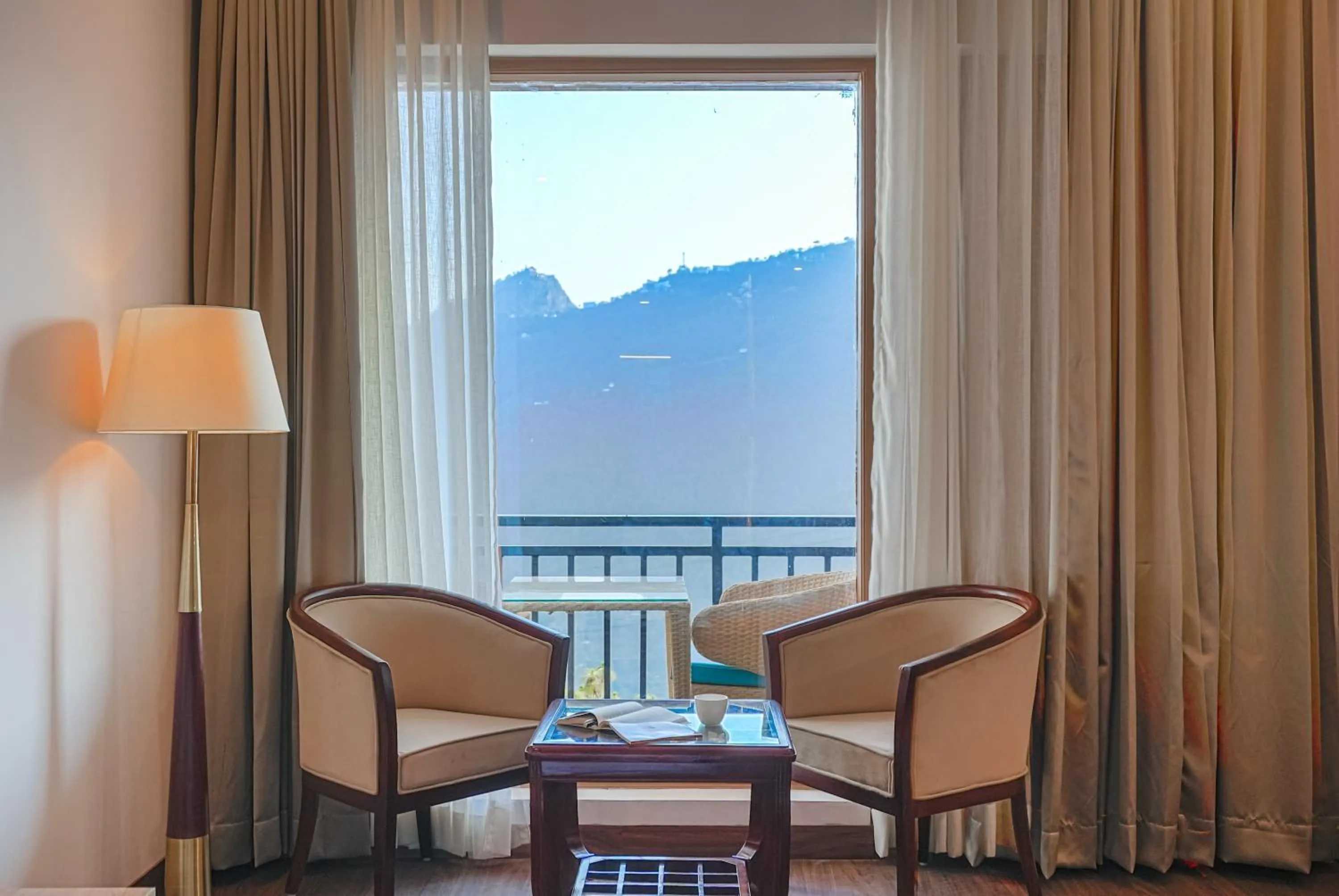 Seating area in The Sanawar Heights I Kasauli I New Property