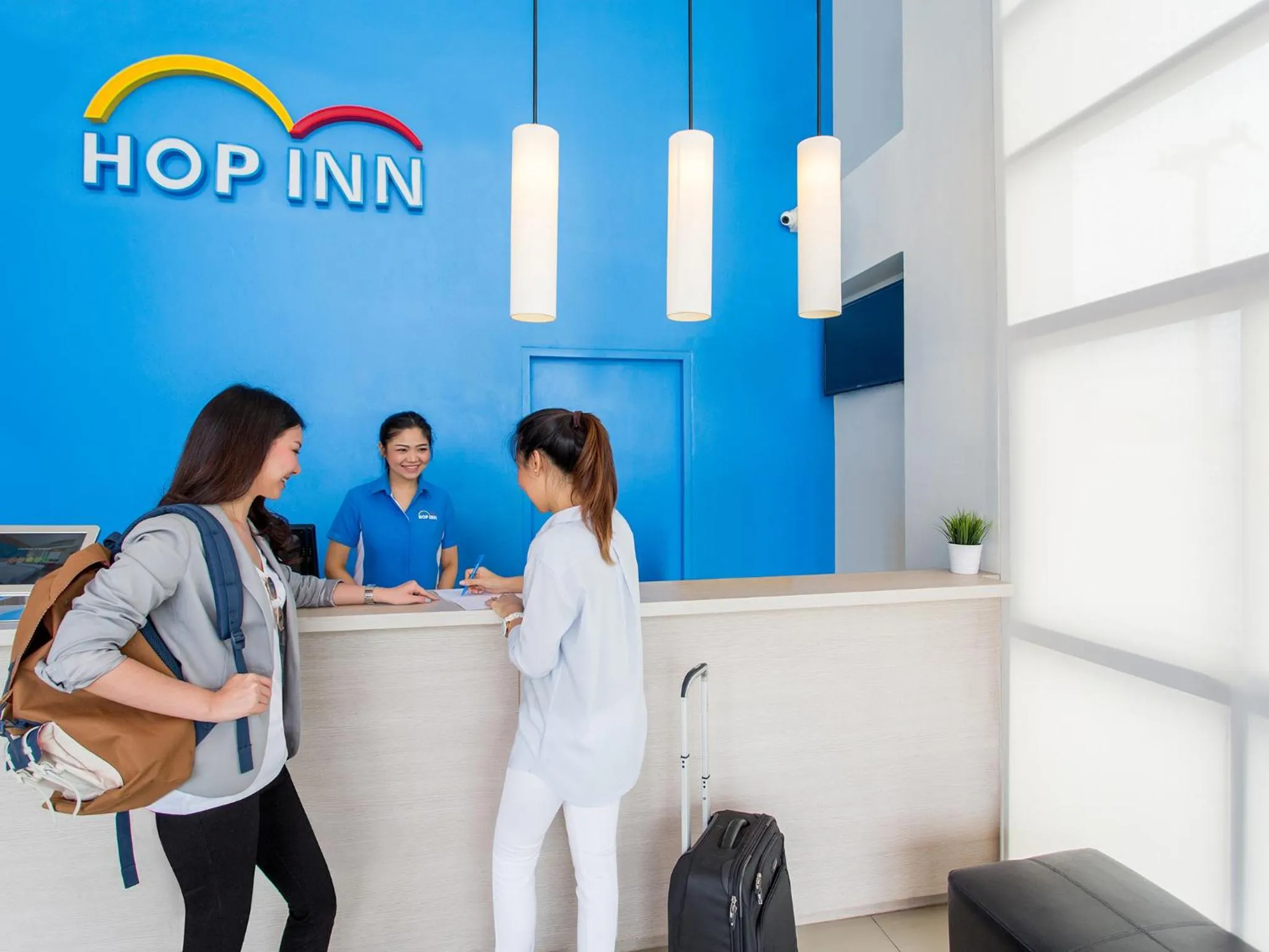 Lobby or reception in HOP INN Mae Sot Building A
