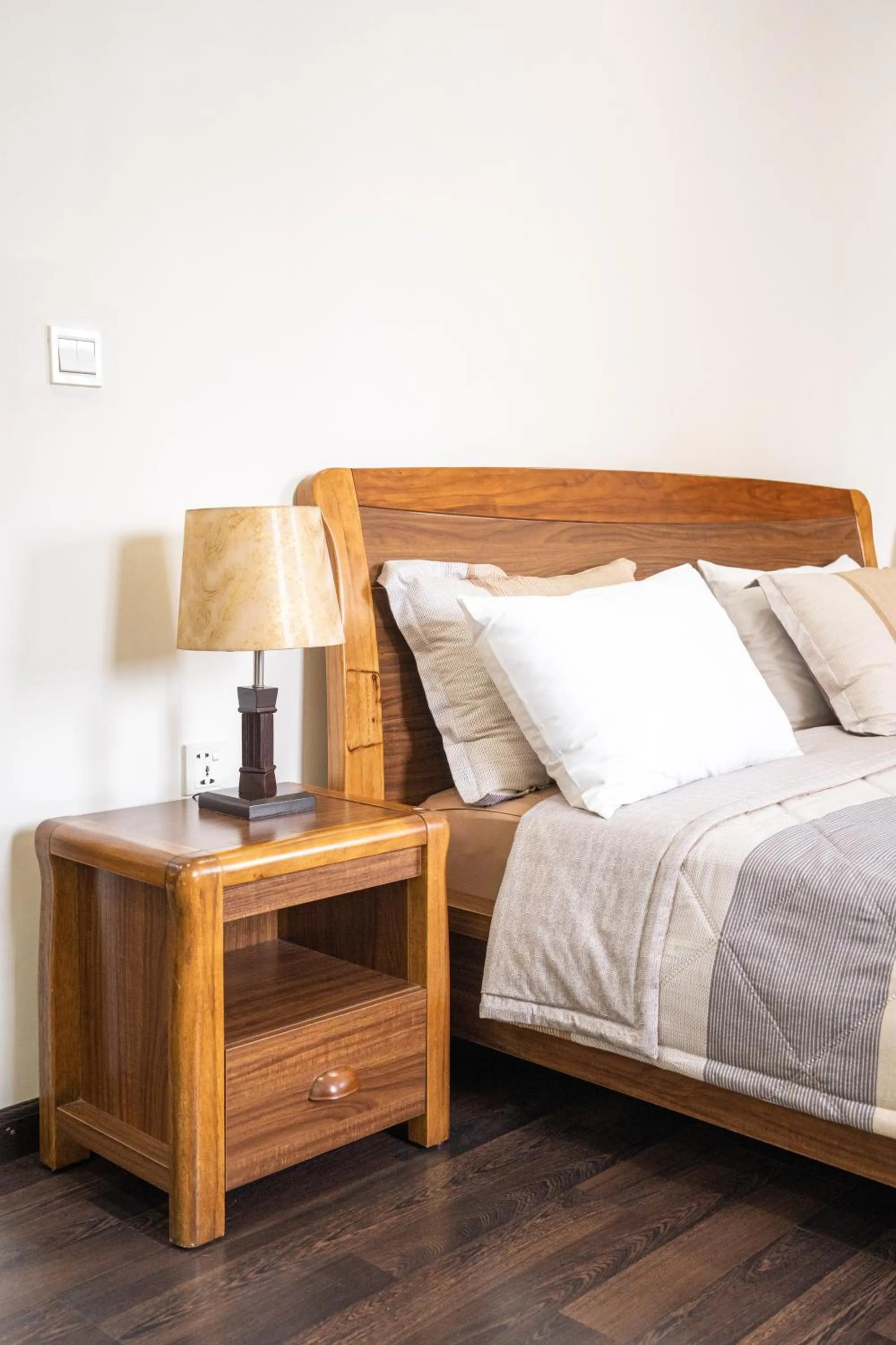 Bed in Viet Vuong Building Ha Noi Capital