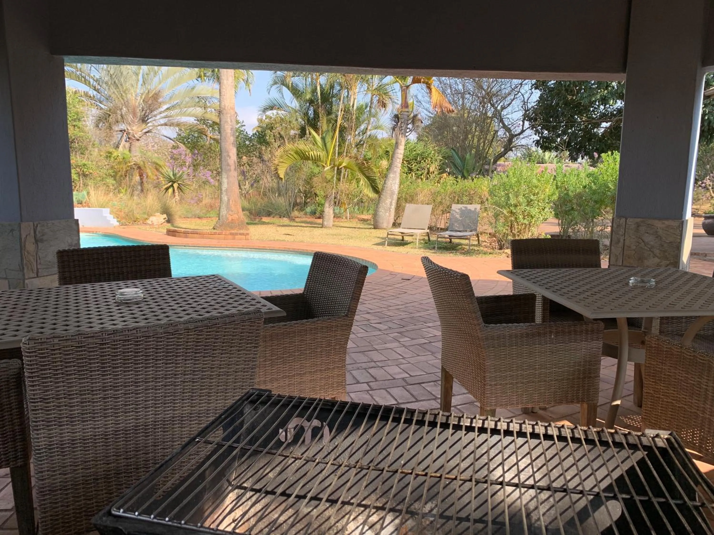 Patio in ilanda Guest House