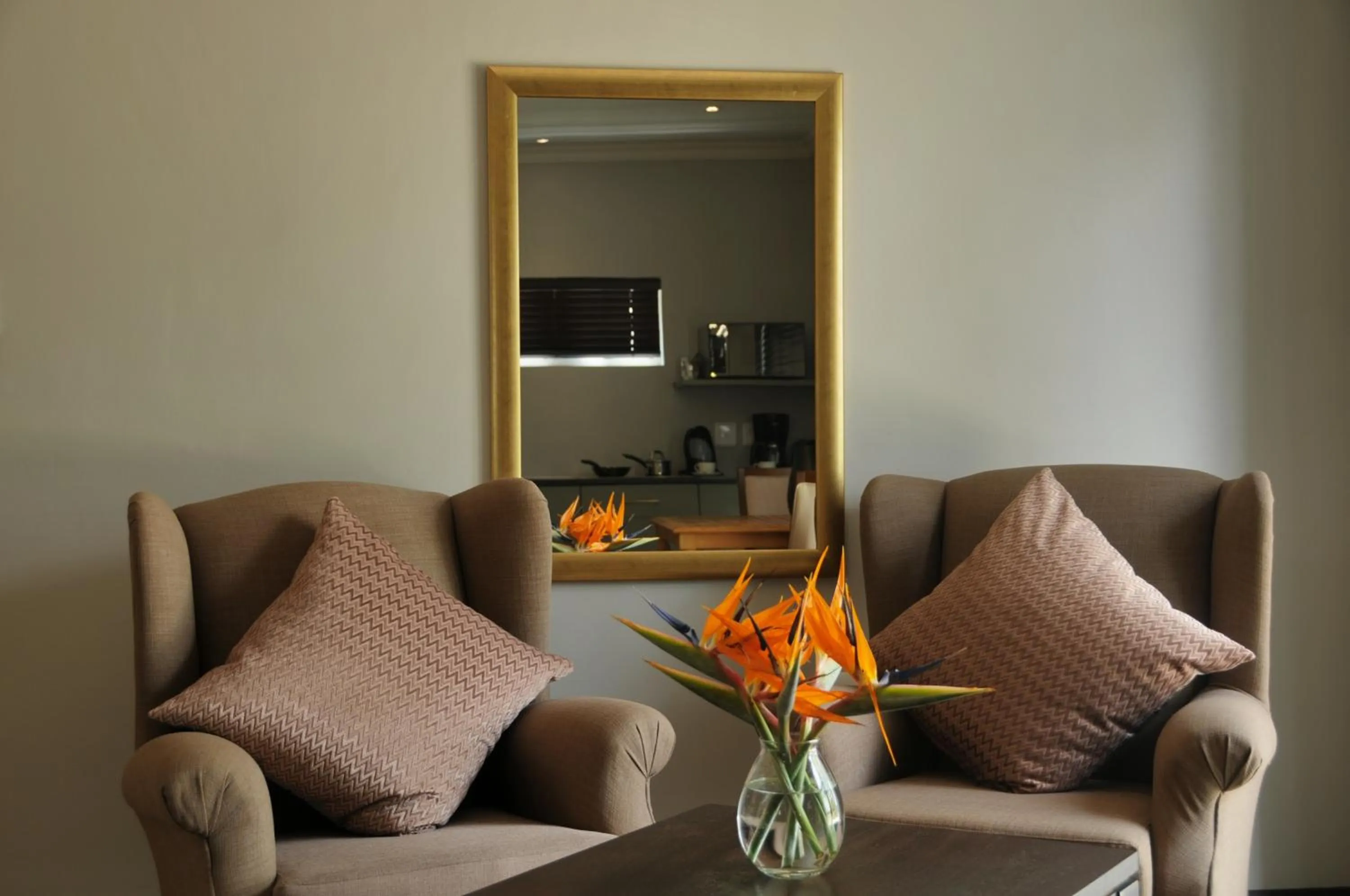 Seating area in ilanda Guest House