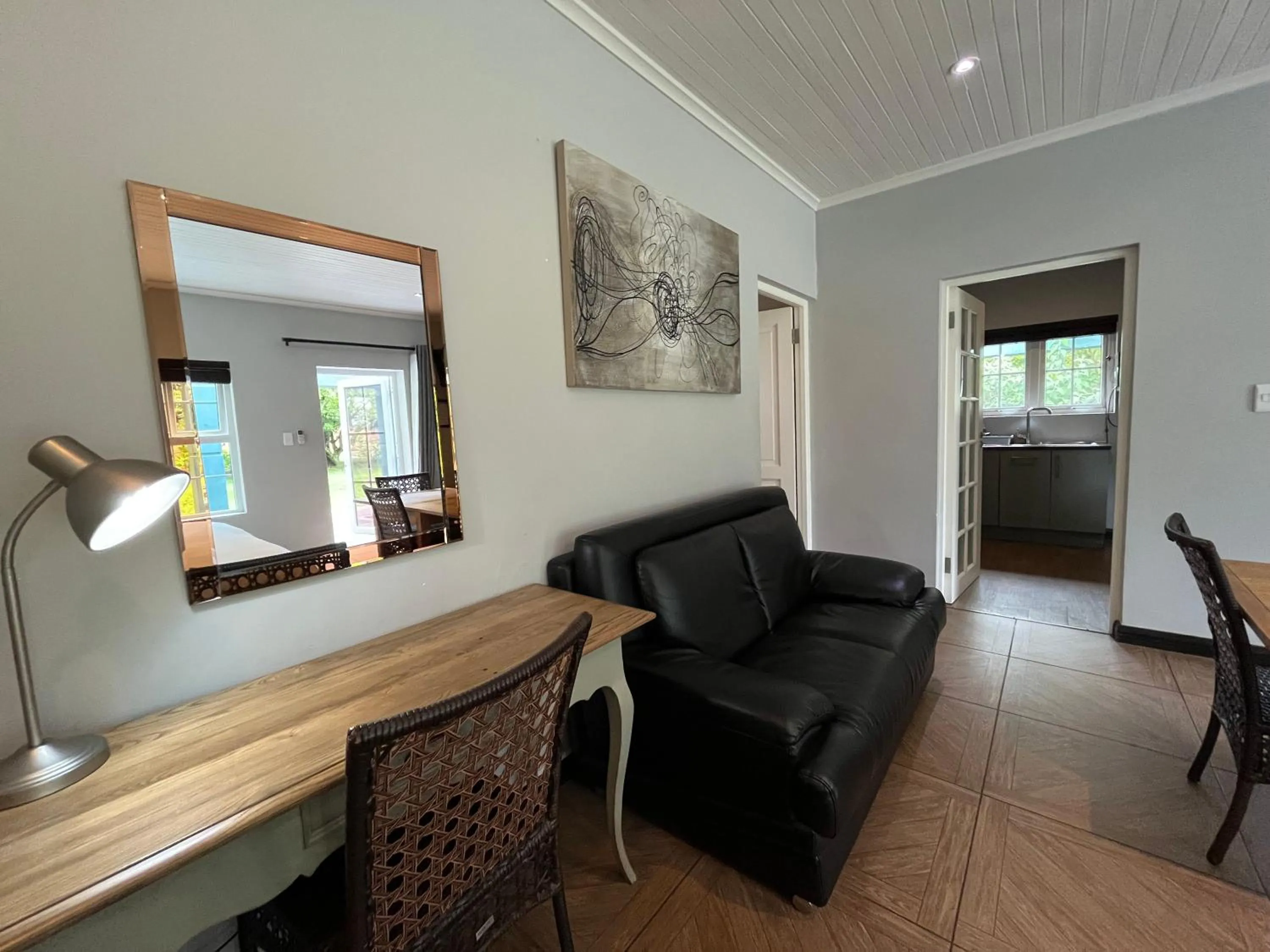 Seating area in ilanda Guest House