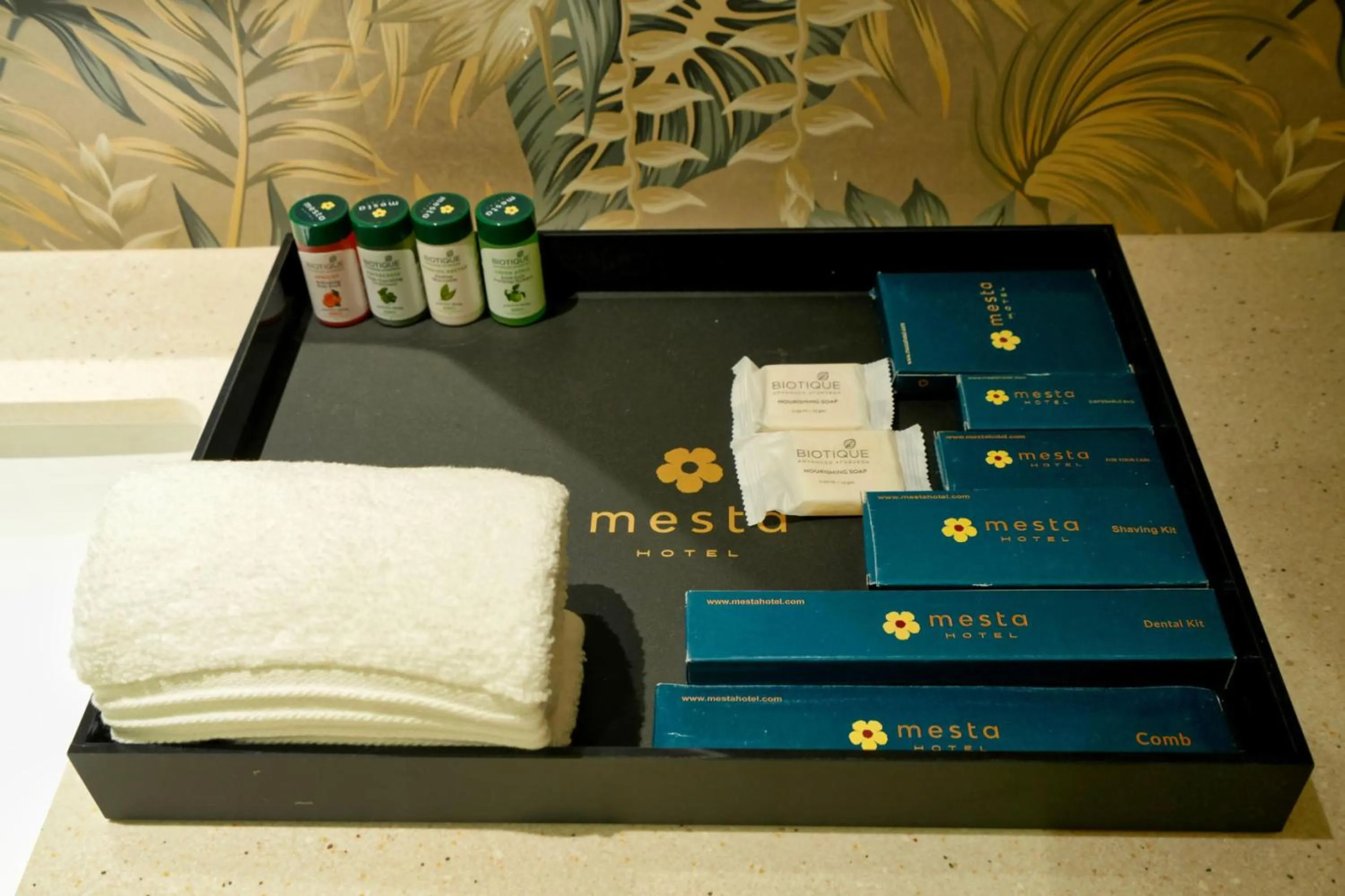 Bathroom in mesta Hotel