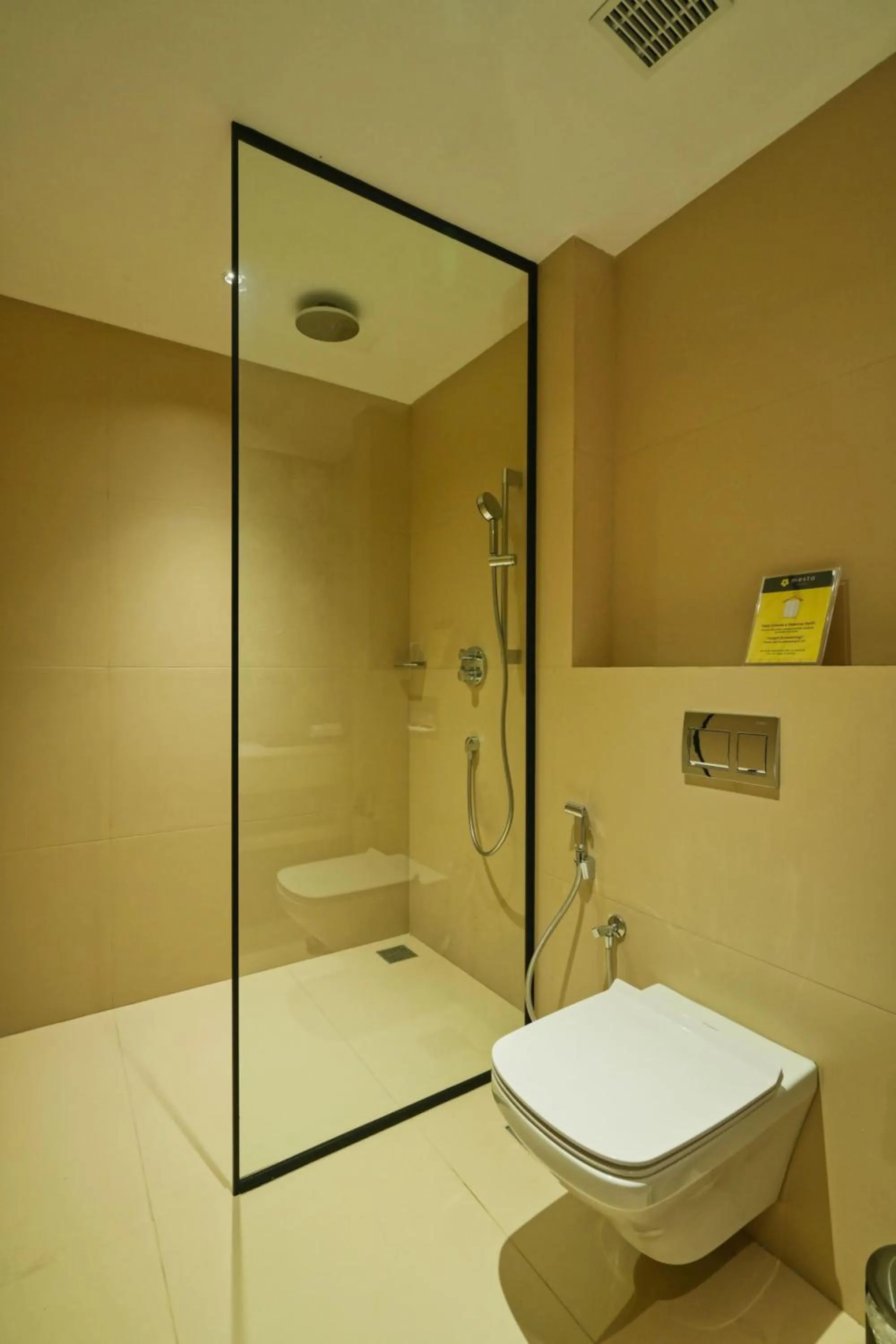 Bathroom in mesta Hotel