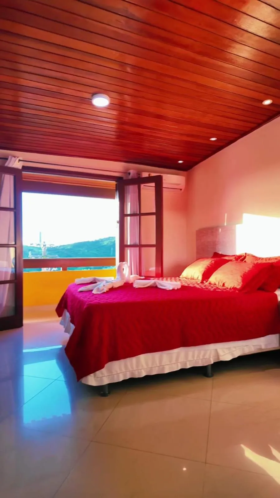 Bedroom in Pousada Dos Atobás