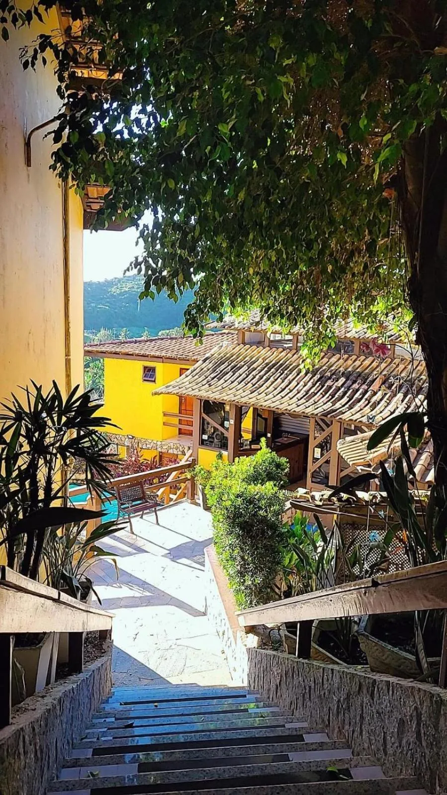 Natural landscape in Pousada Dos Atobás