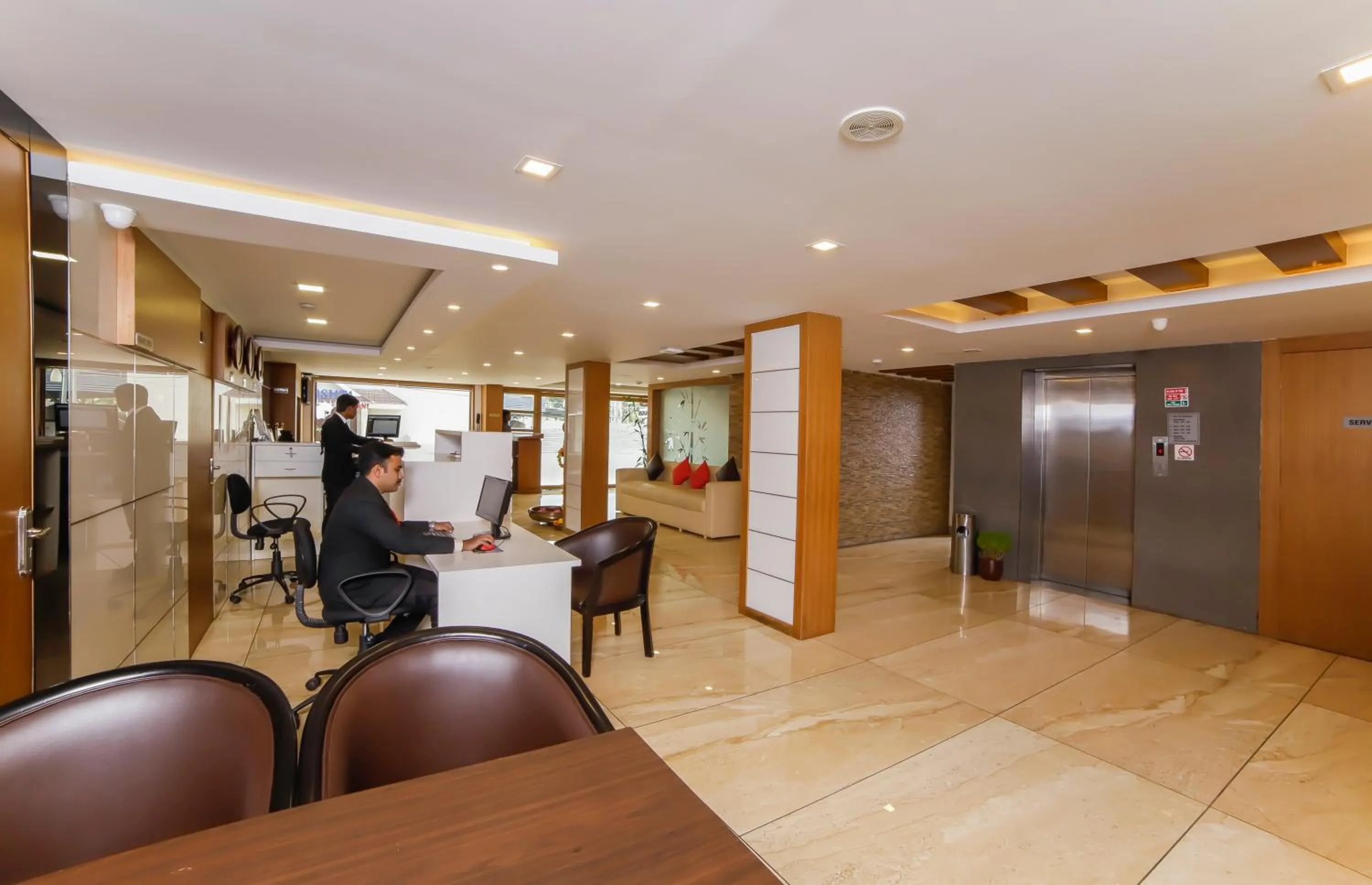 Lobby or reception in Sreepathi Indraprastha