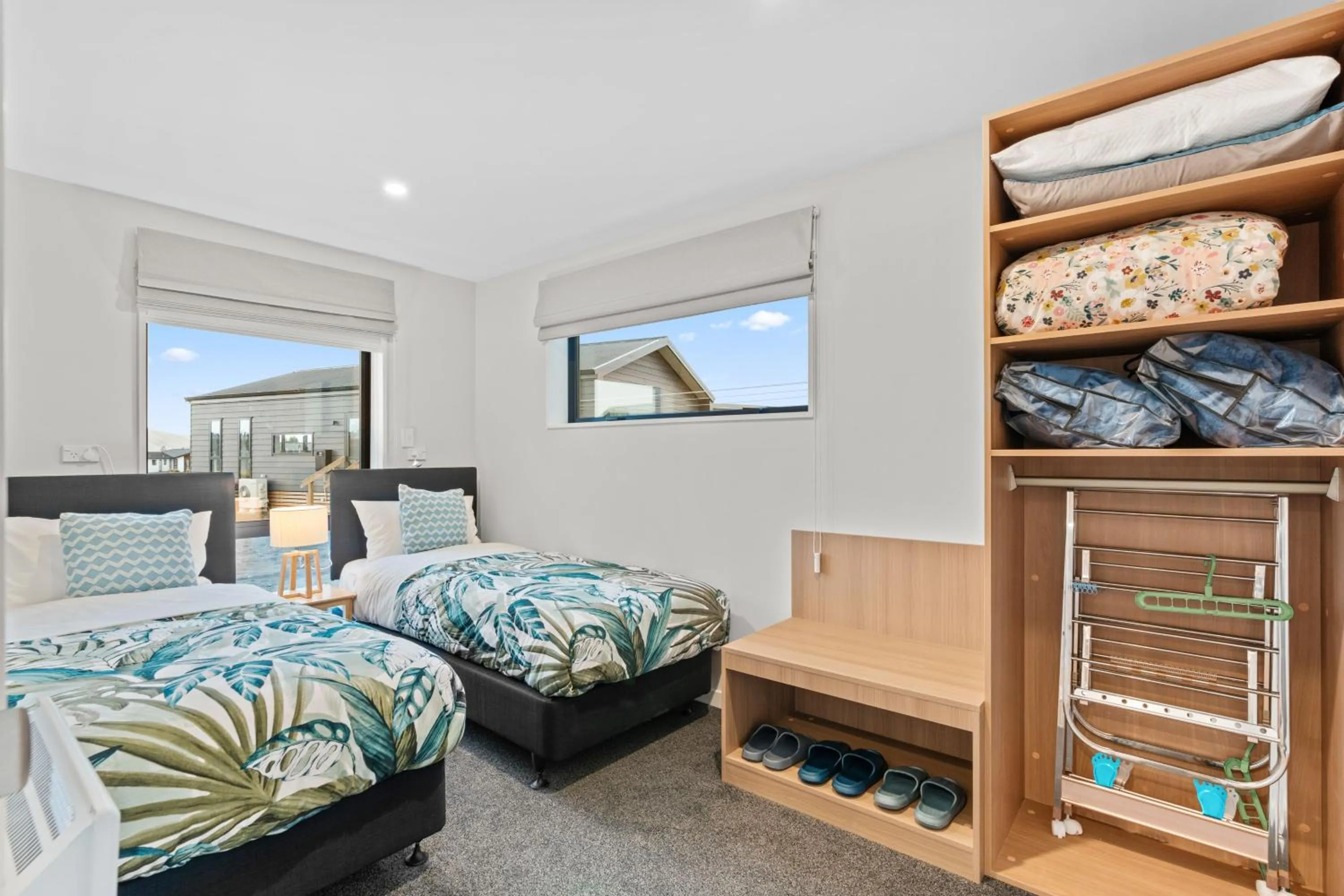 Bed in Sunshine Suites