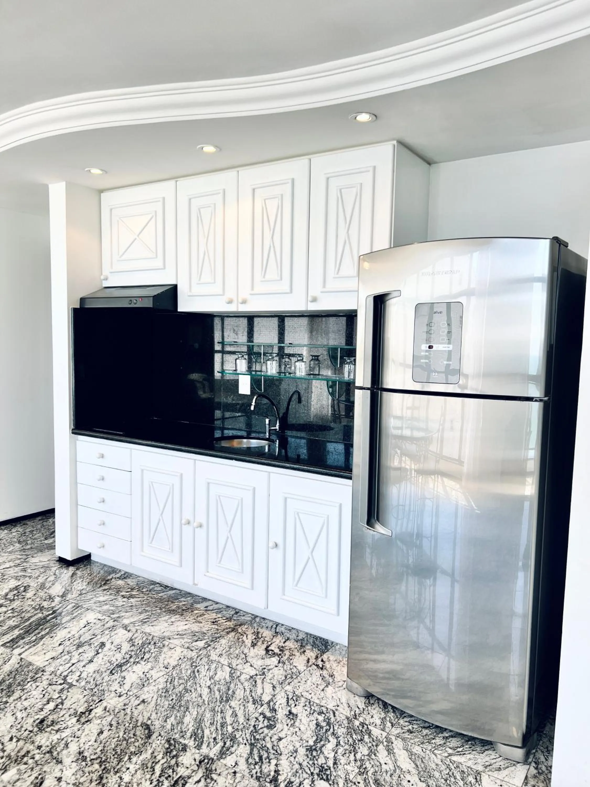 kitchen in Hotel Brasil Tropical