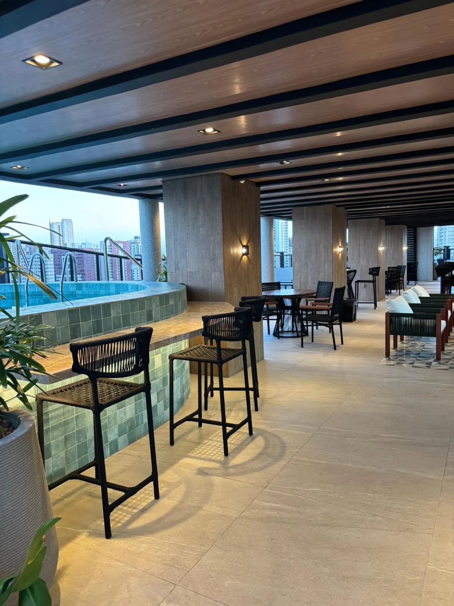 Swimming pool in Hotel Brasil Tropical