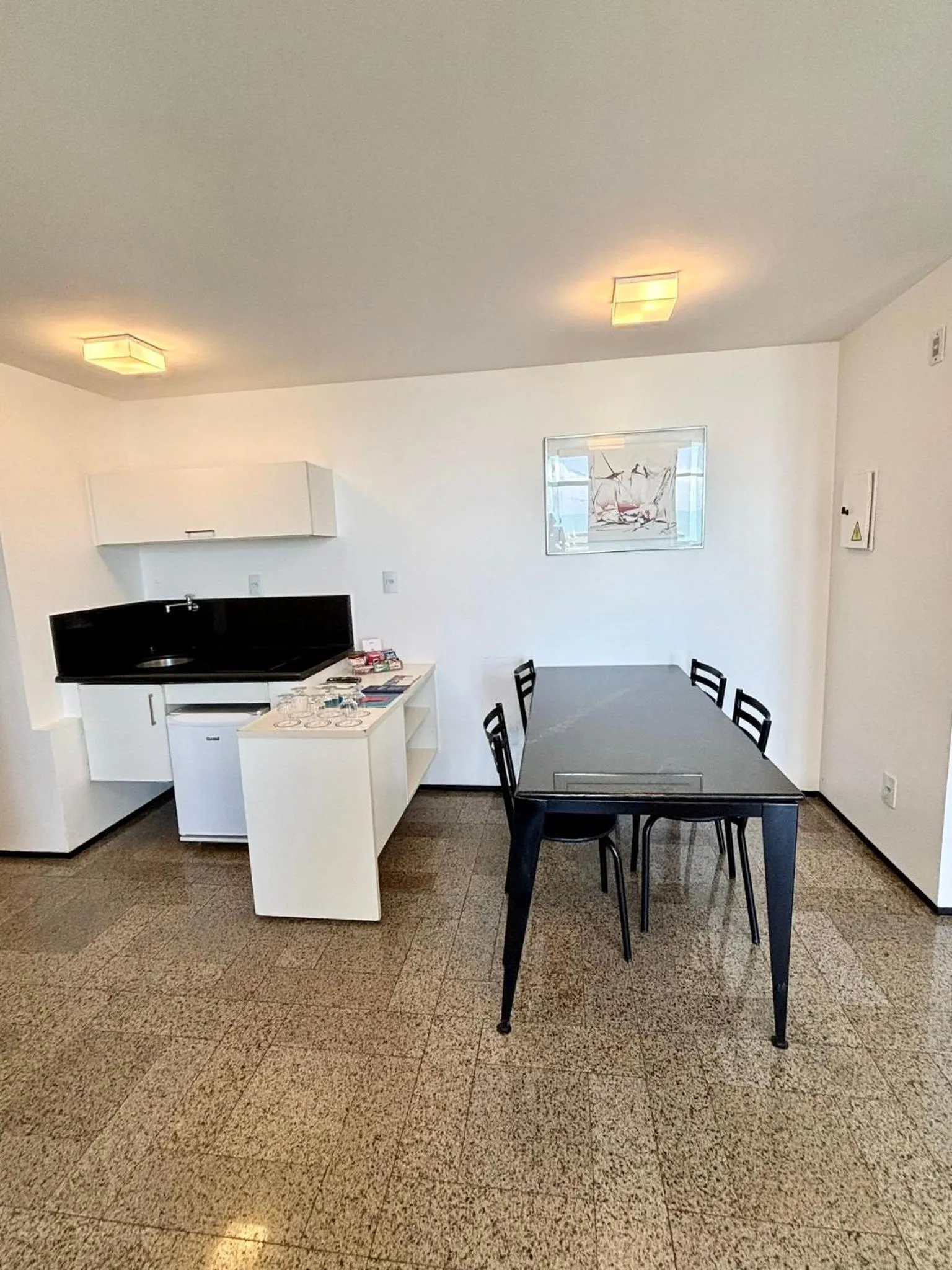 Kitchen or kitchenette in Hotel Brasil Tropical