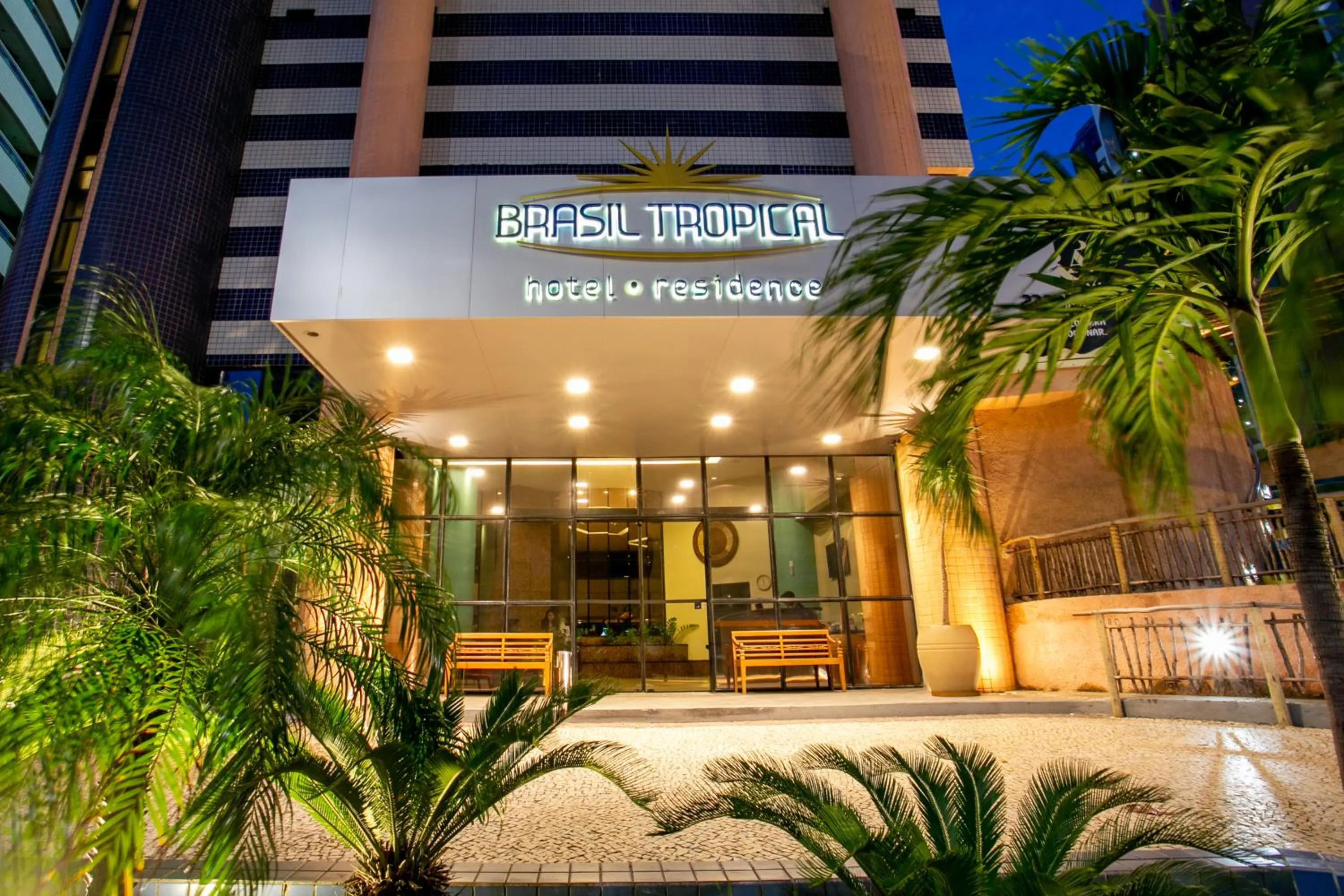 Facade/entrance in Hotel Brasil Tropical