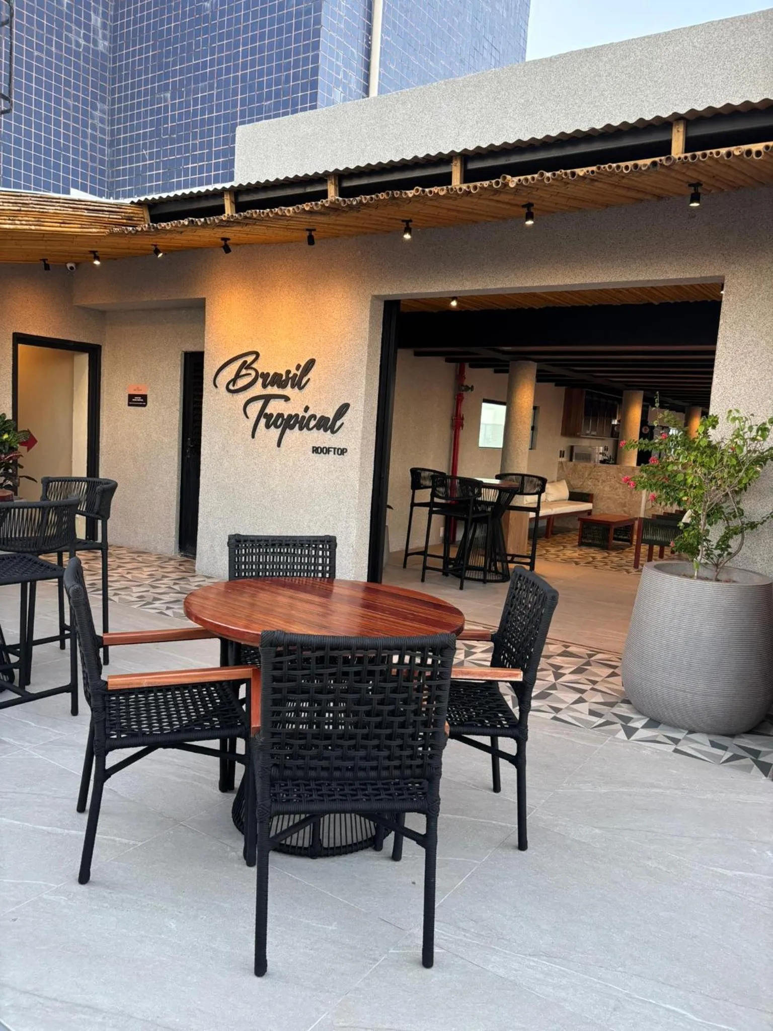 Balcony/Terrace in Hotel Brasil Tropical