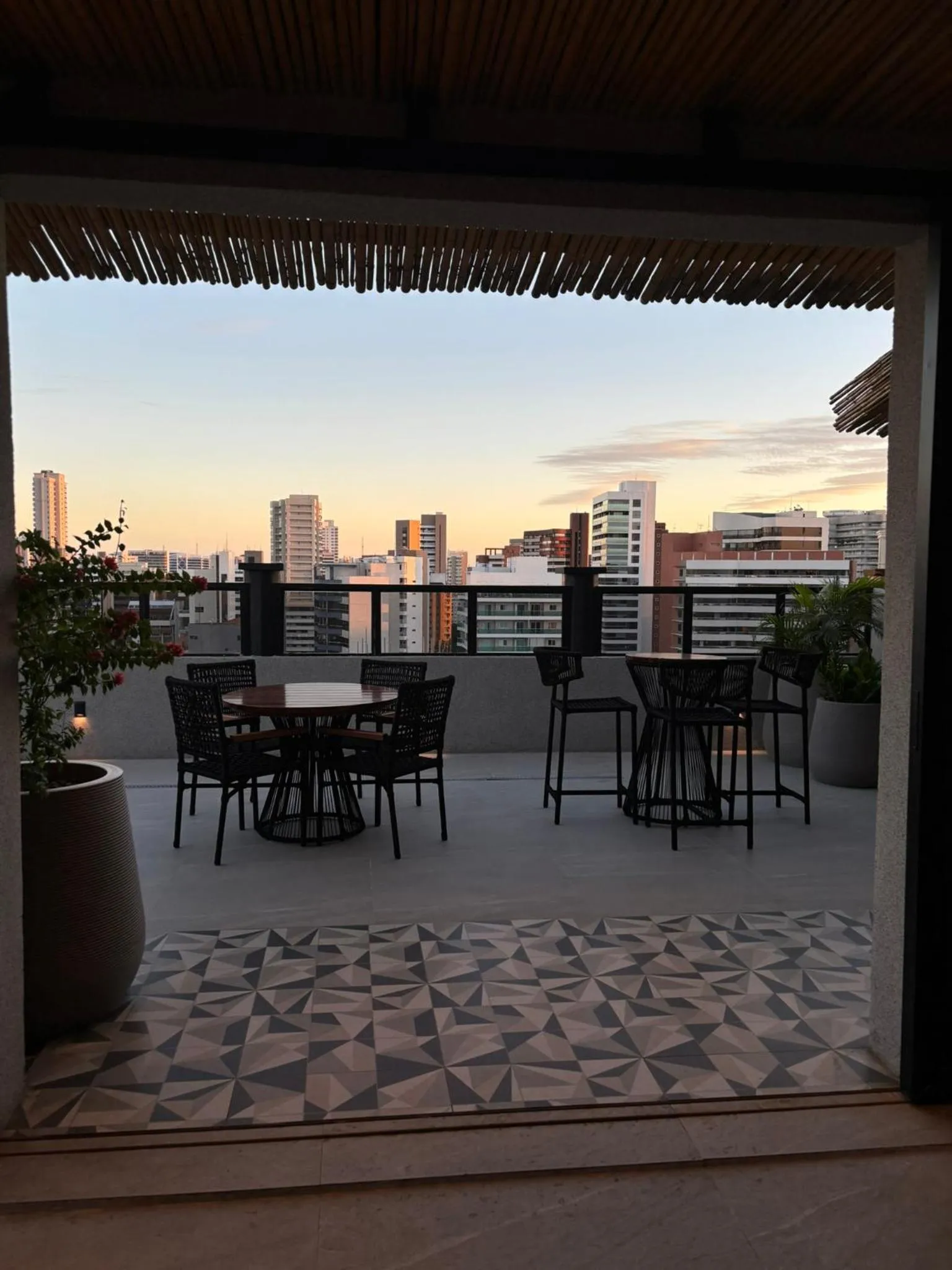 Balcony/Terrace in Hotel Brasil Tropical