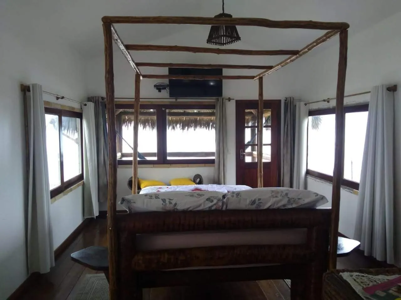 Bed in Pousada TERRA NOVA