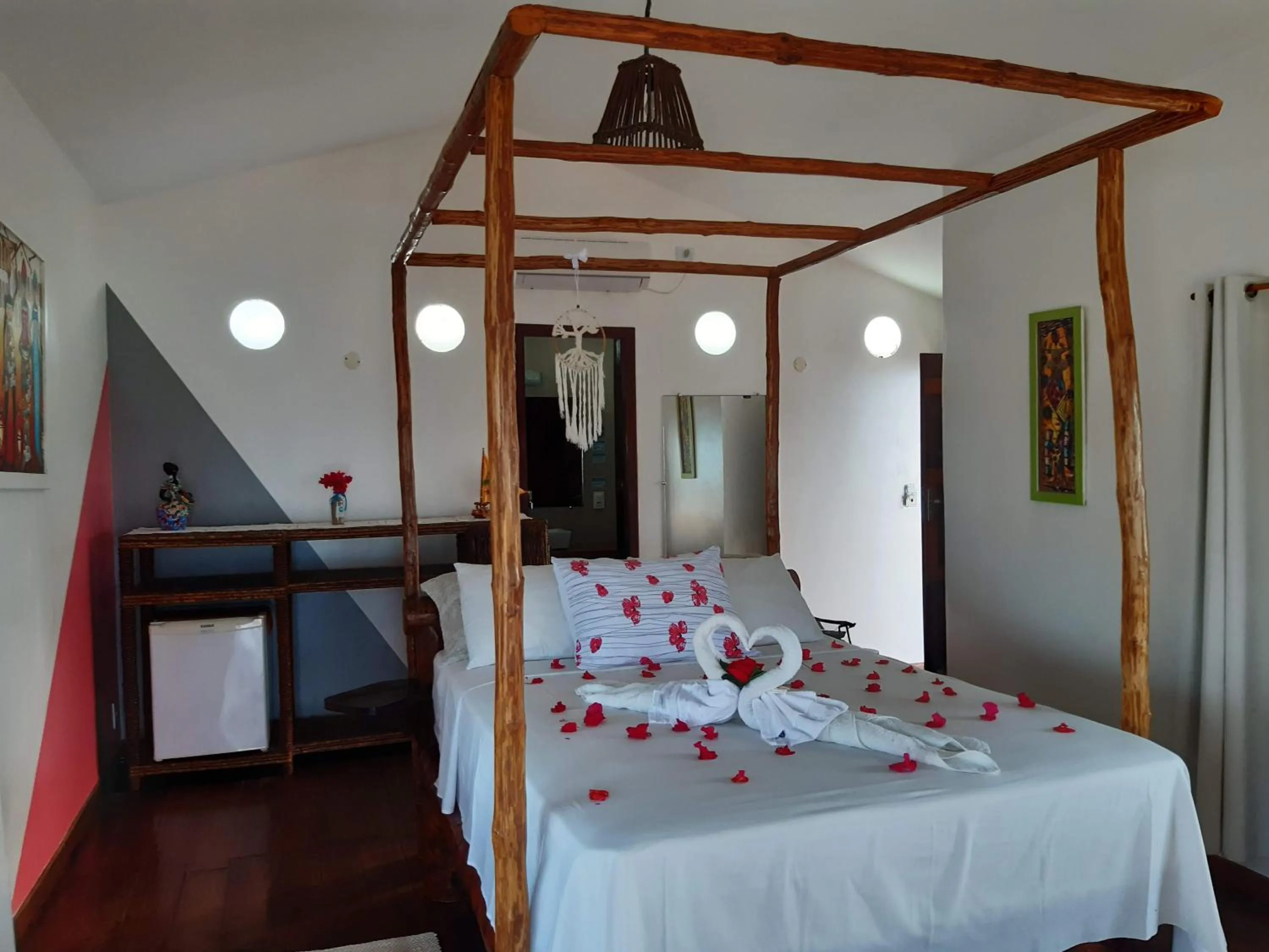 Bed in Pousada TERRA NOVA