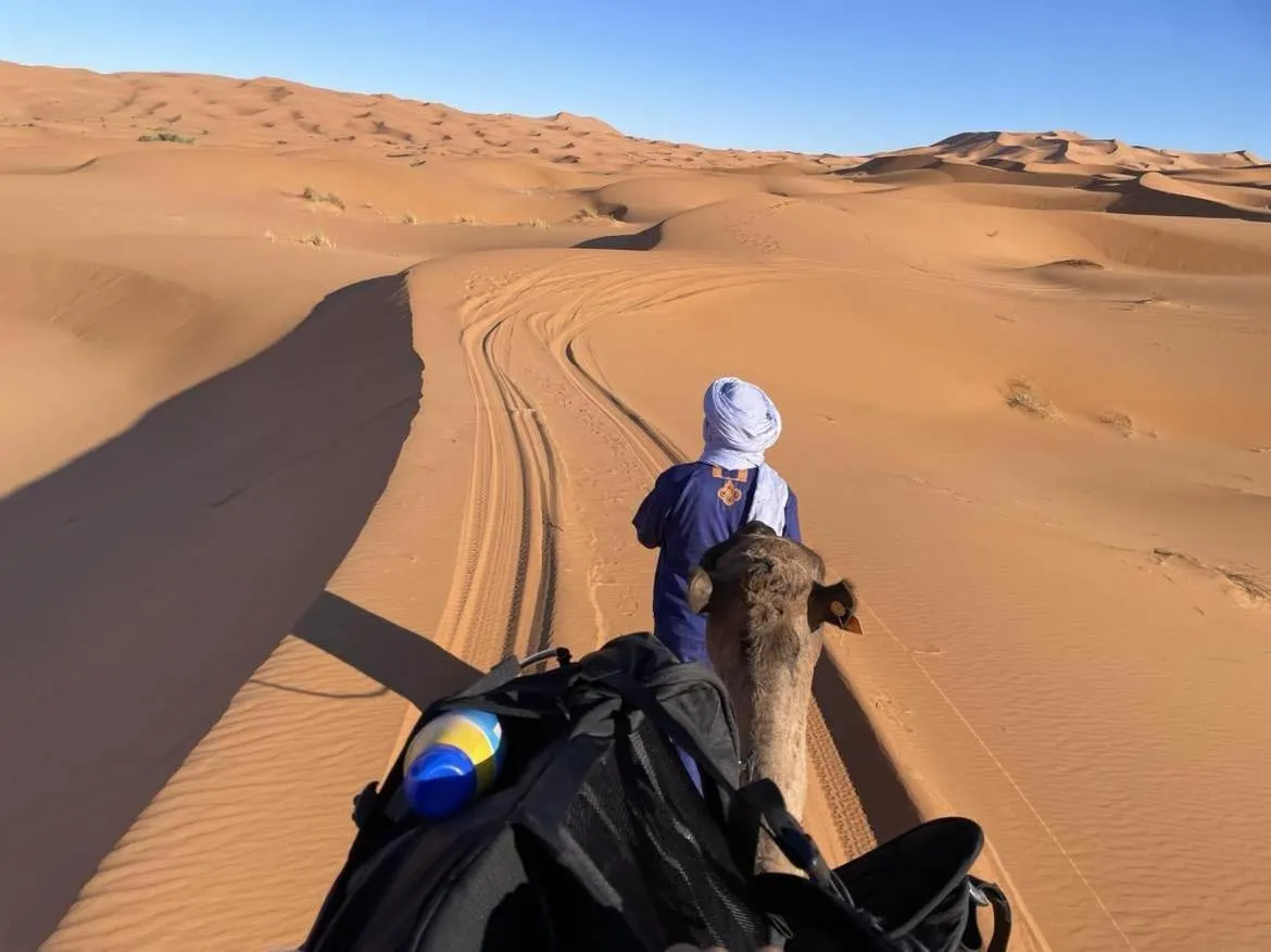 Day in Merzouga wild Camp