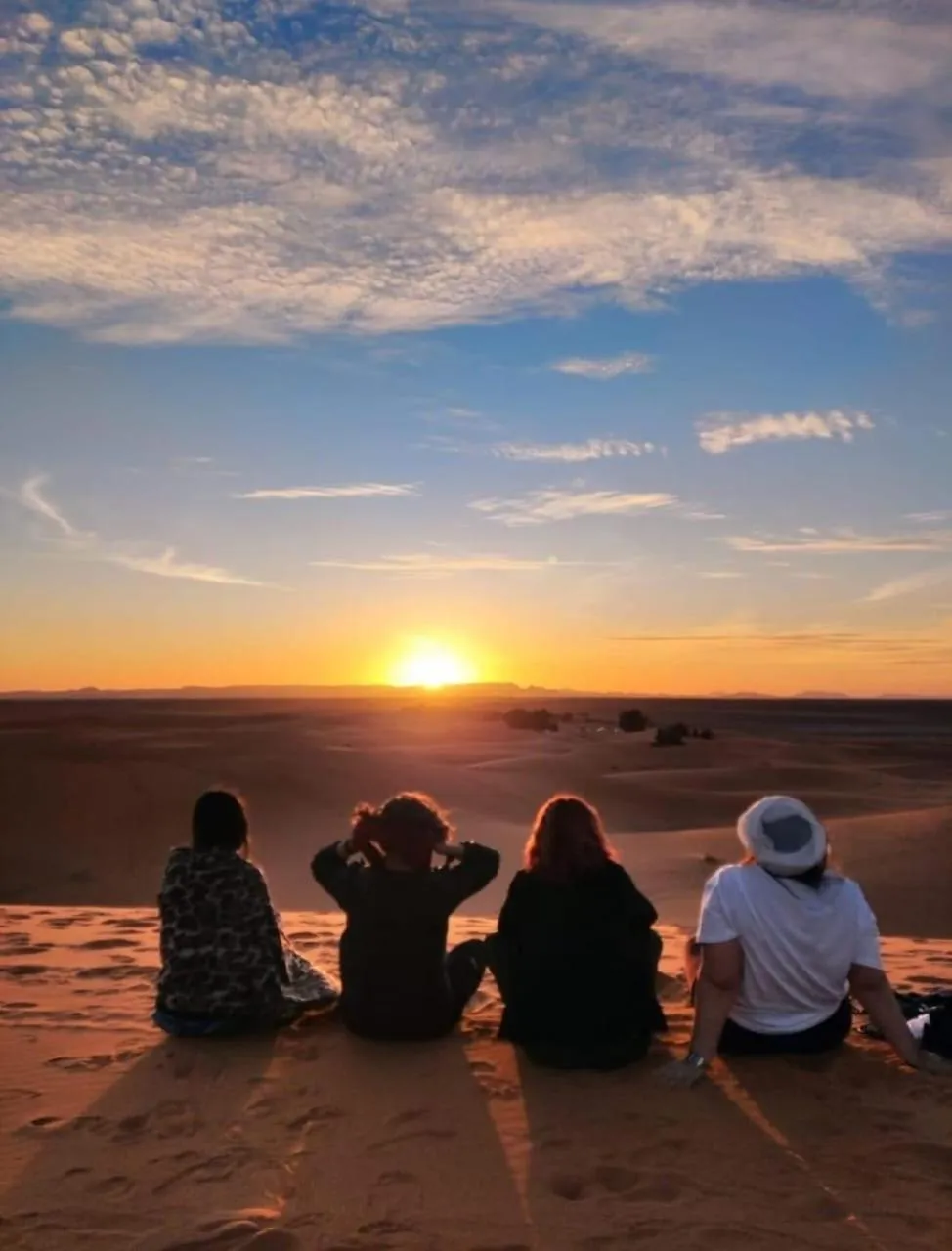 Day in Merzouga wild Camp