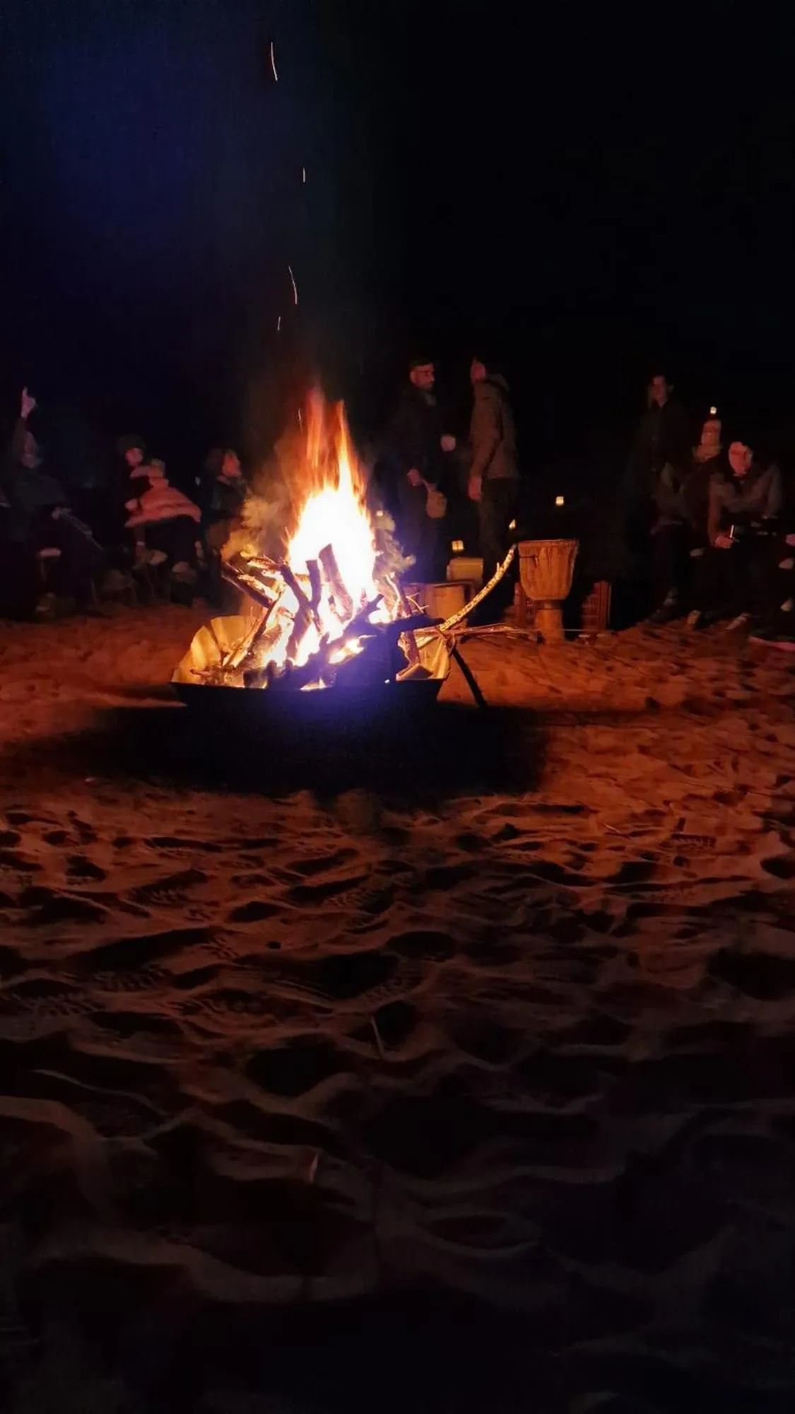 Night in Merzouga wild Camp