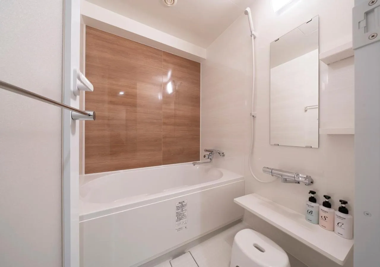 Bathroom in Nagoya B's Hotel