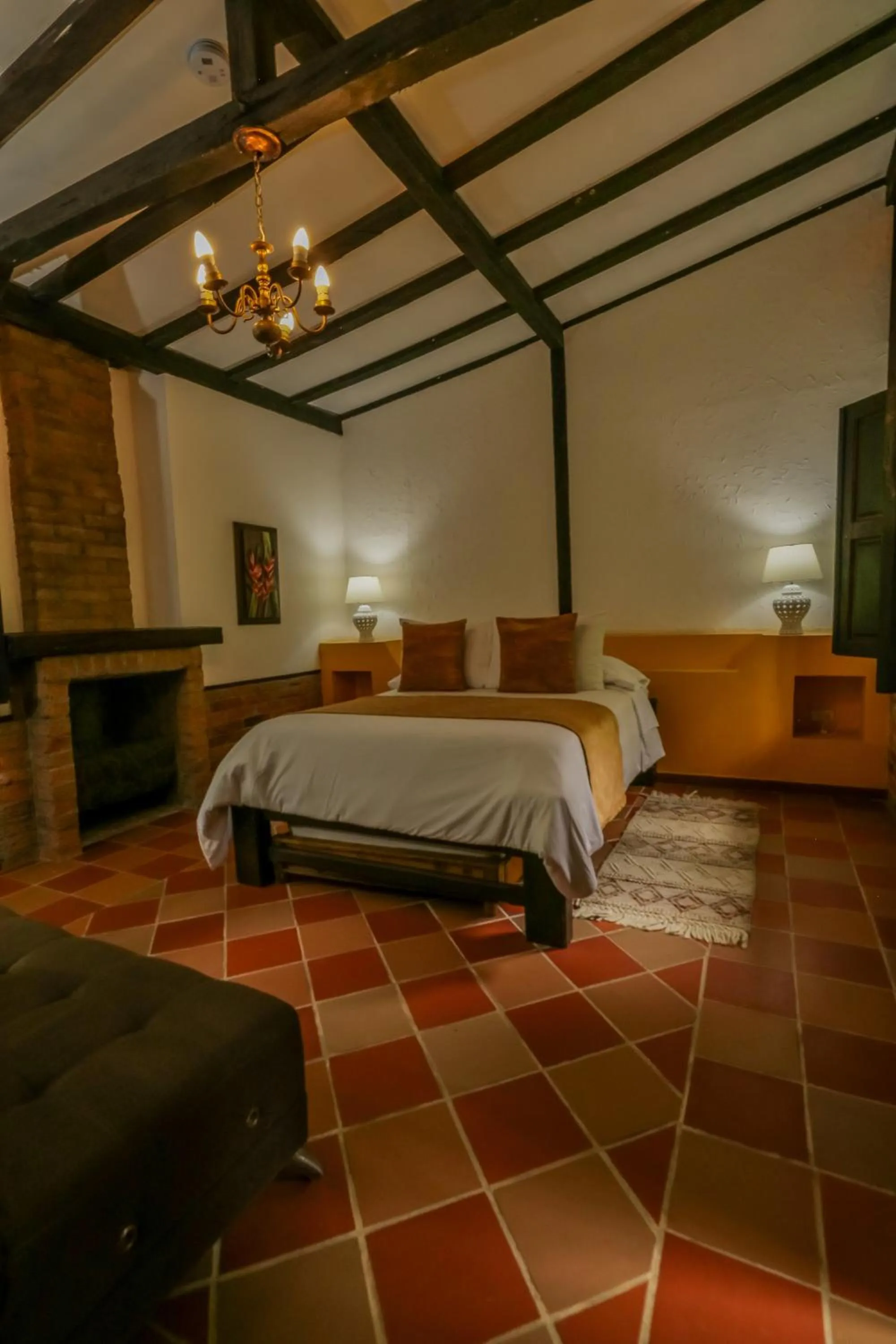 Photo of the whole room, Bed in Hotel Vísperas