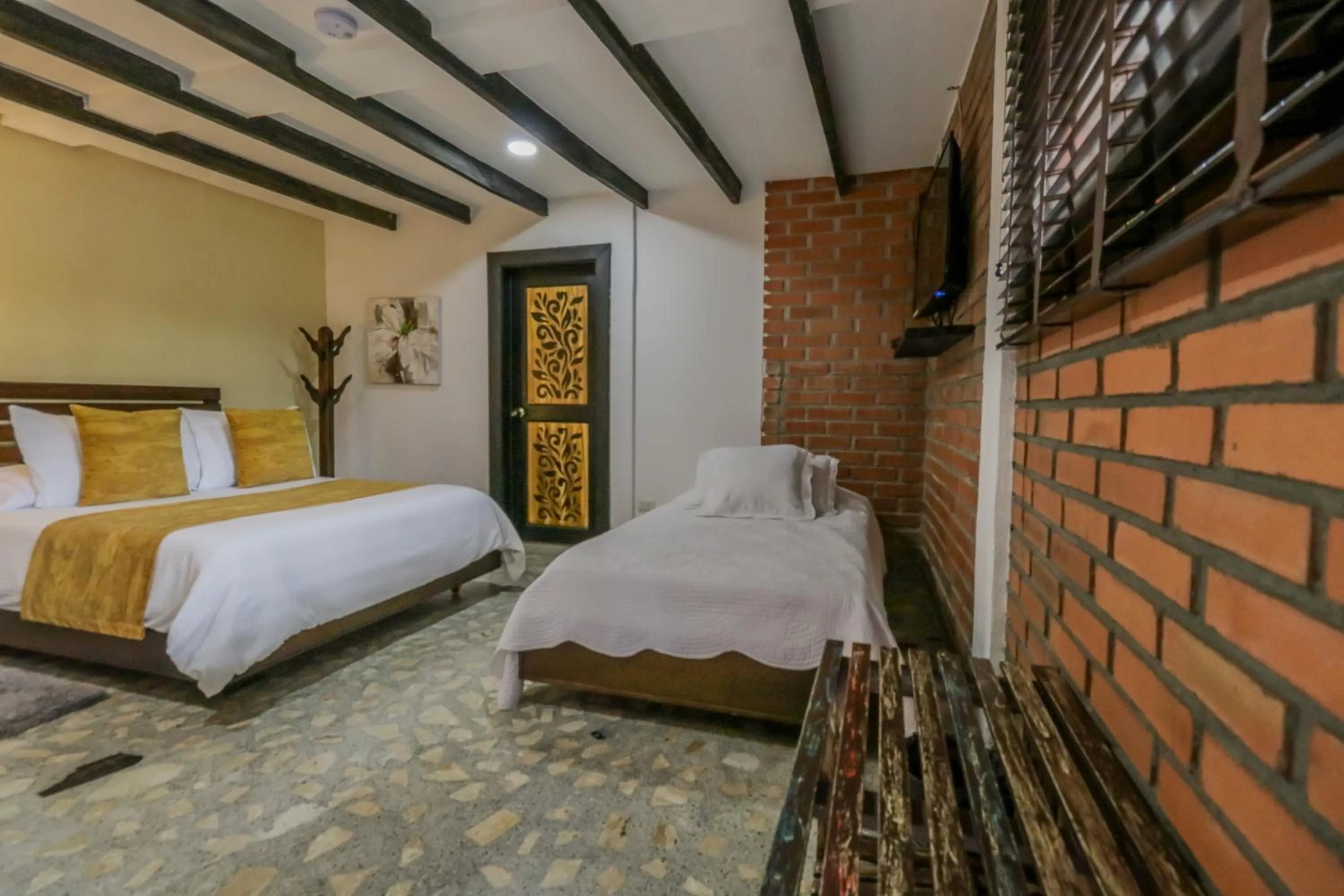 Photo of the whole room, Bed in Hotel Vísperas