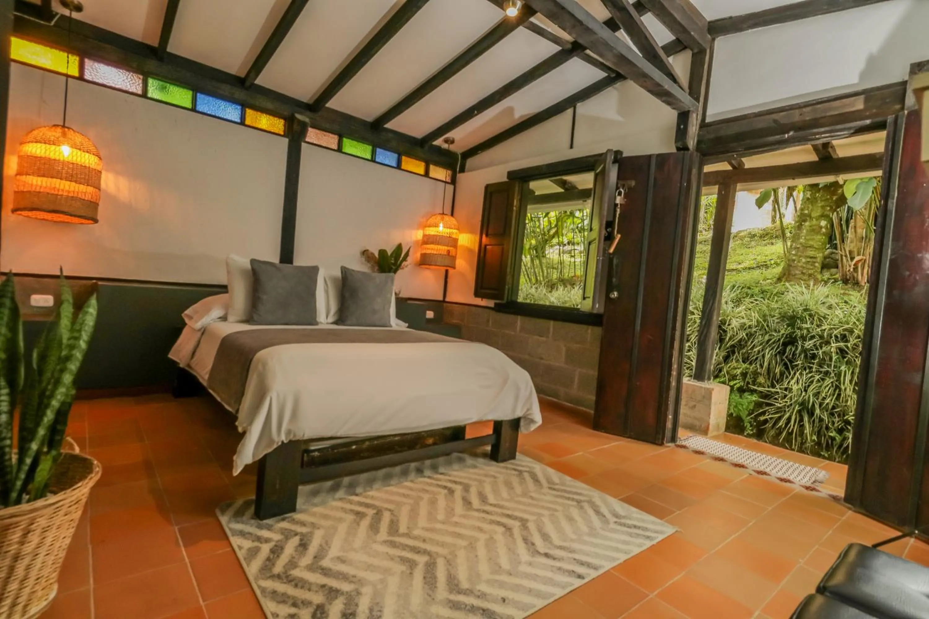 Photo of the whole room, Bed in Hotel Vísperas