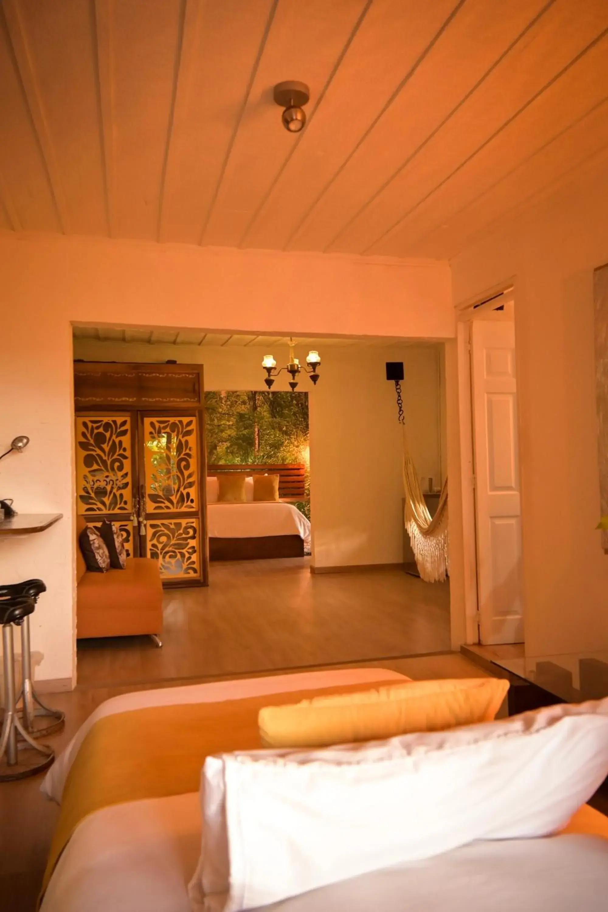 Triple Room with Balcony in Hotel Vísperas Triple Room with Balcony in Hotel Vísperas