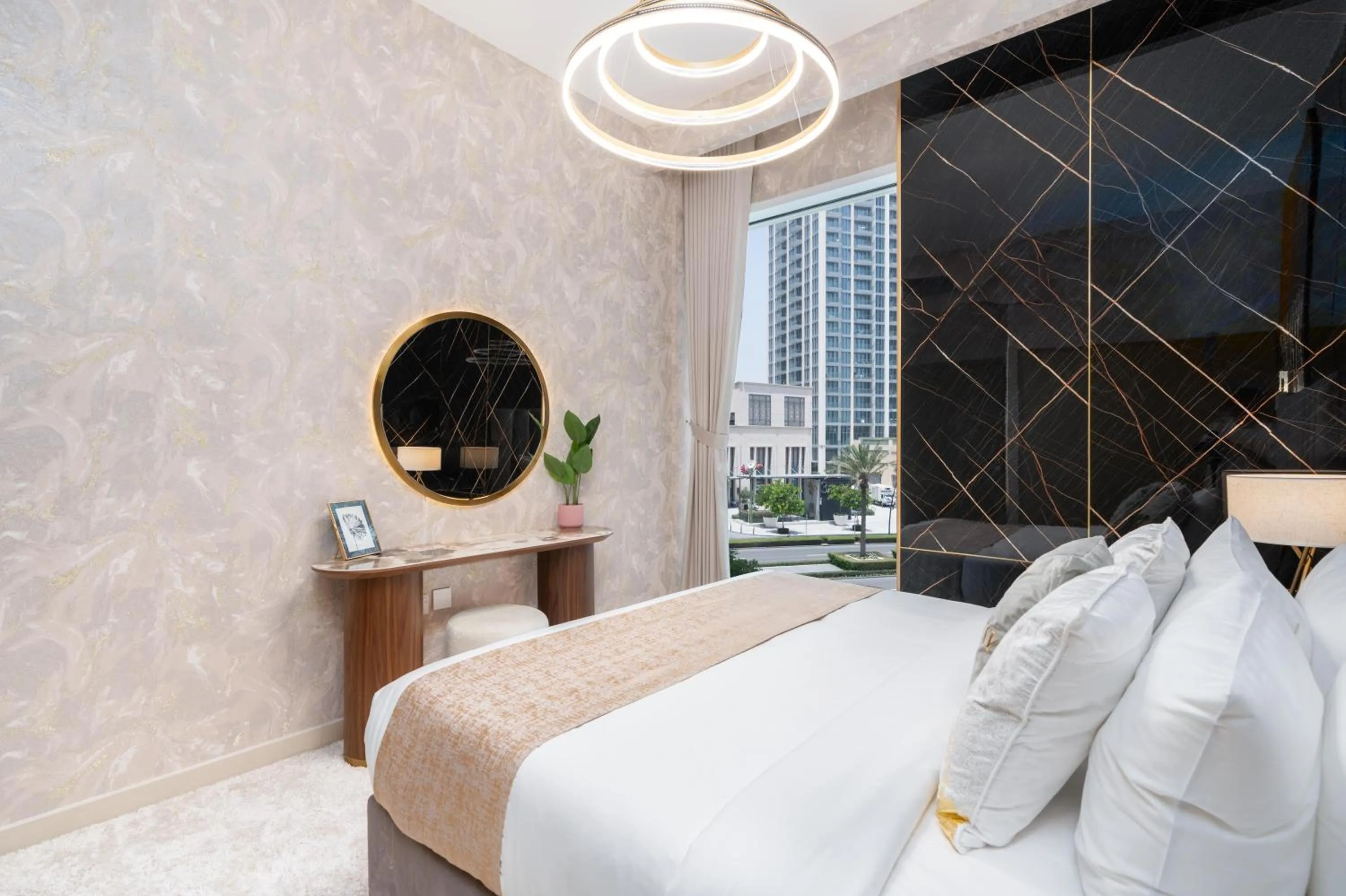 Bed in Globalstay Creek Horizon Modern Apartments