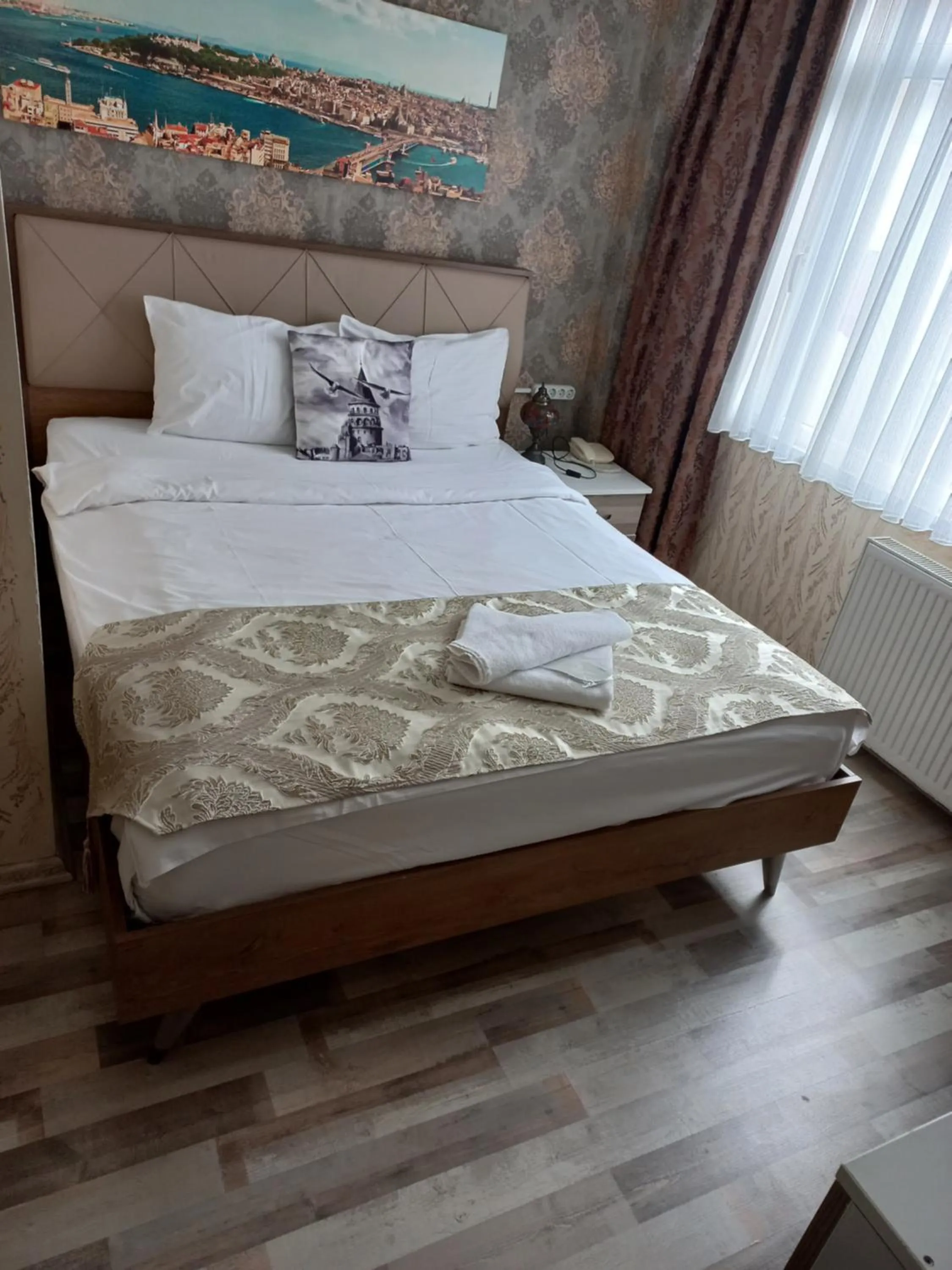 Bed in Nagehan Hotel Old City