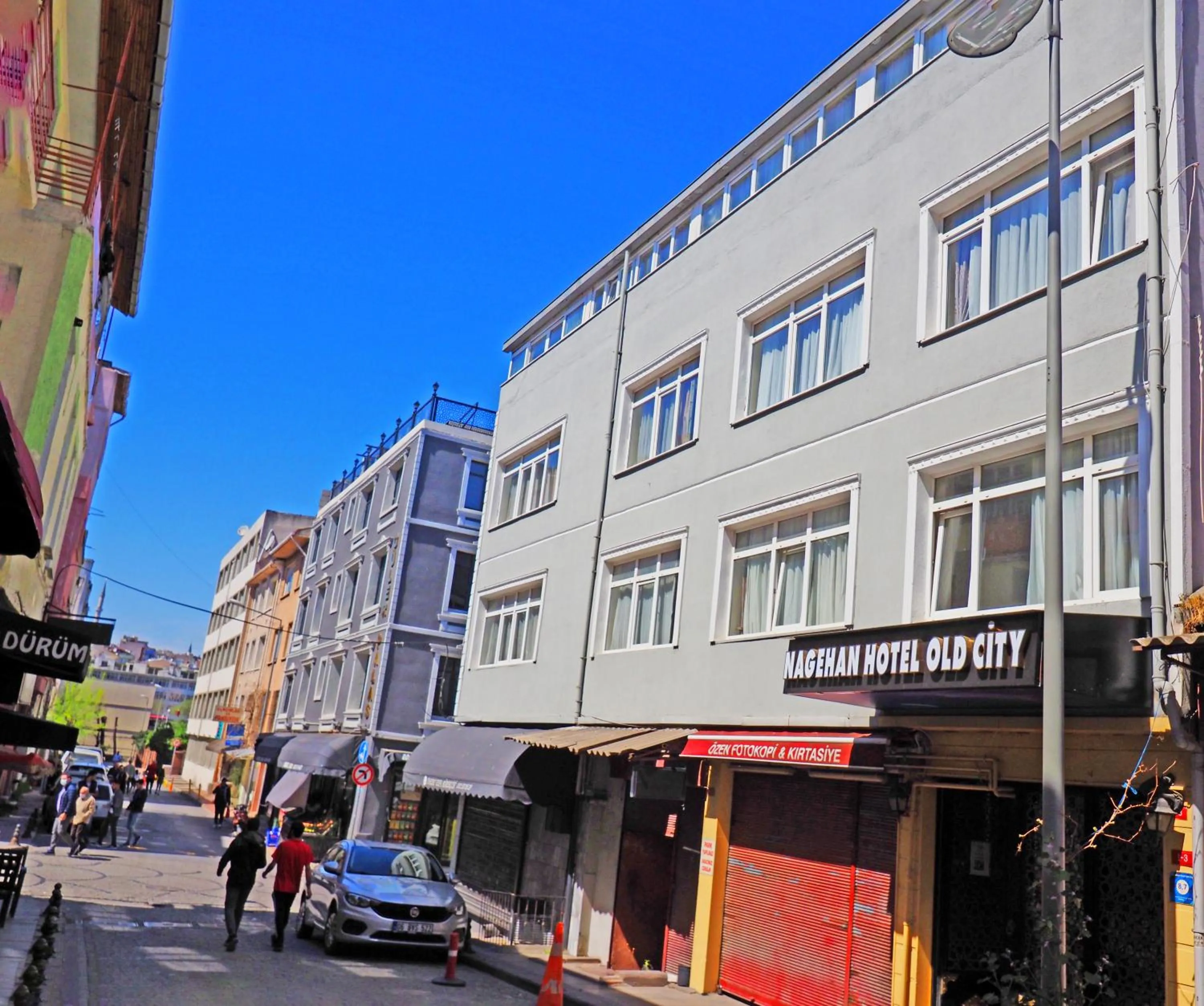 Quiet street view in Nagehan Hotel Old City