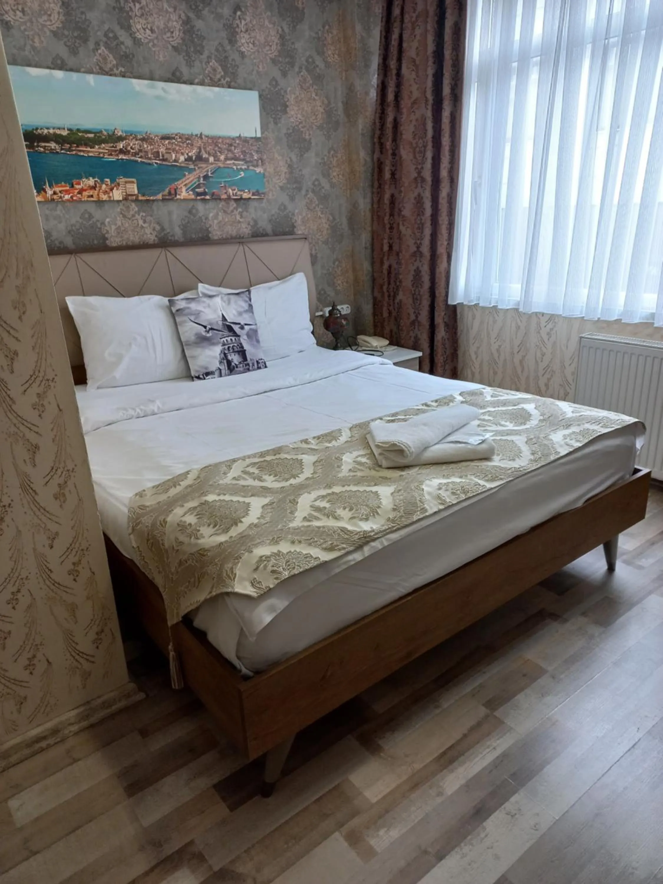 Bed in Nagehan Hotel Old City