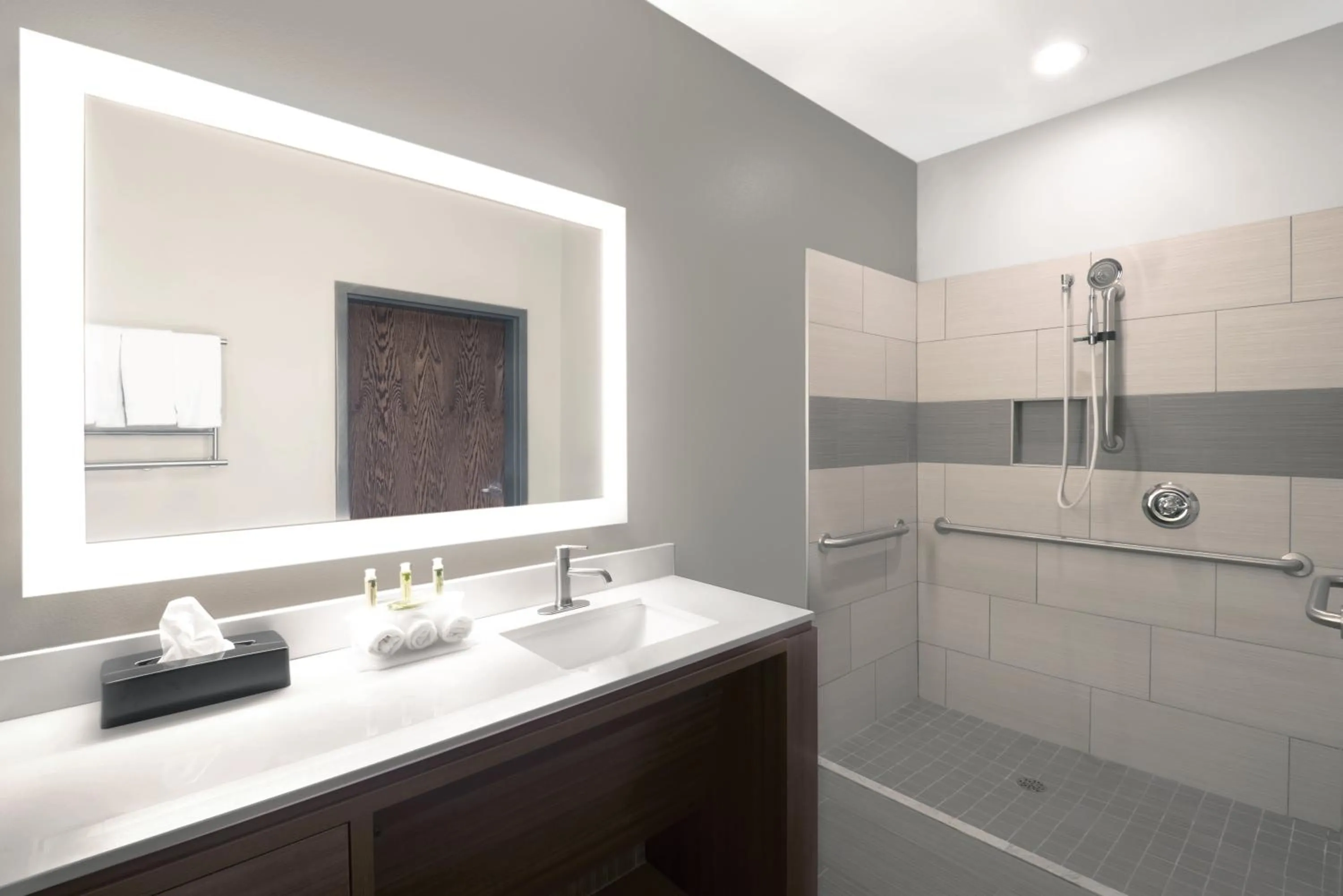 Bathroom in Holiday Inn Express Hotel & Suites Hot Springs by IHG