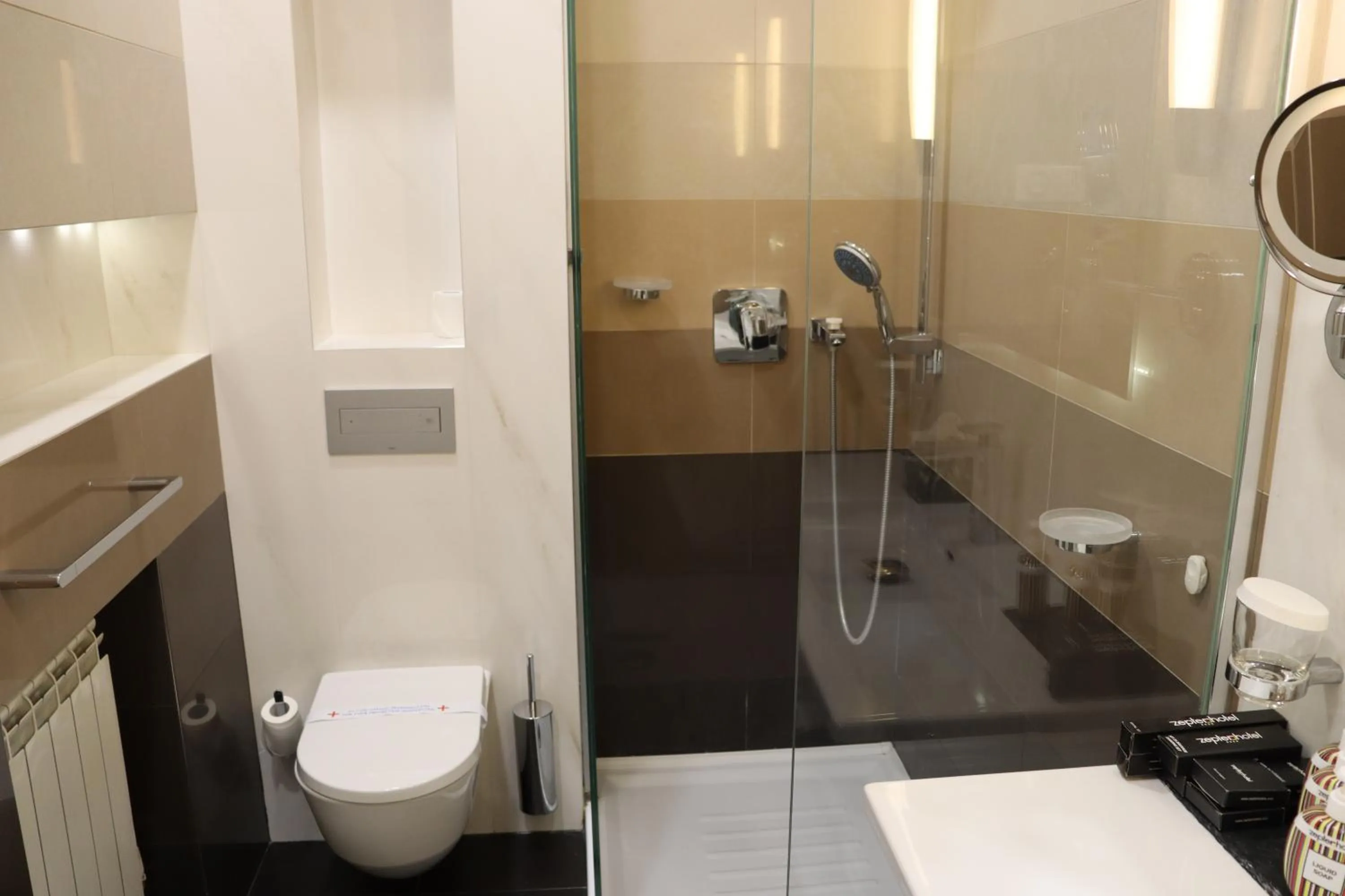 Bathroom in Zepter Hotel Belgrade, member of Zepter Hotels