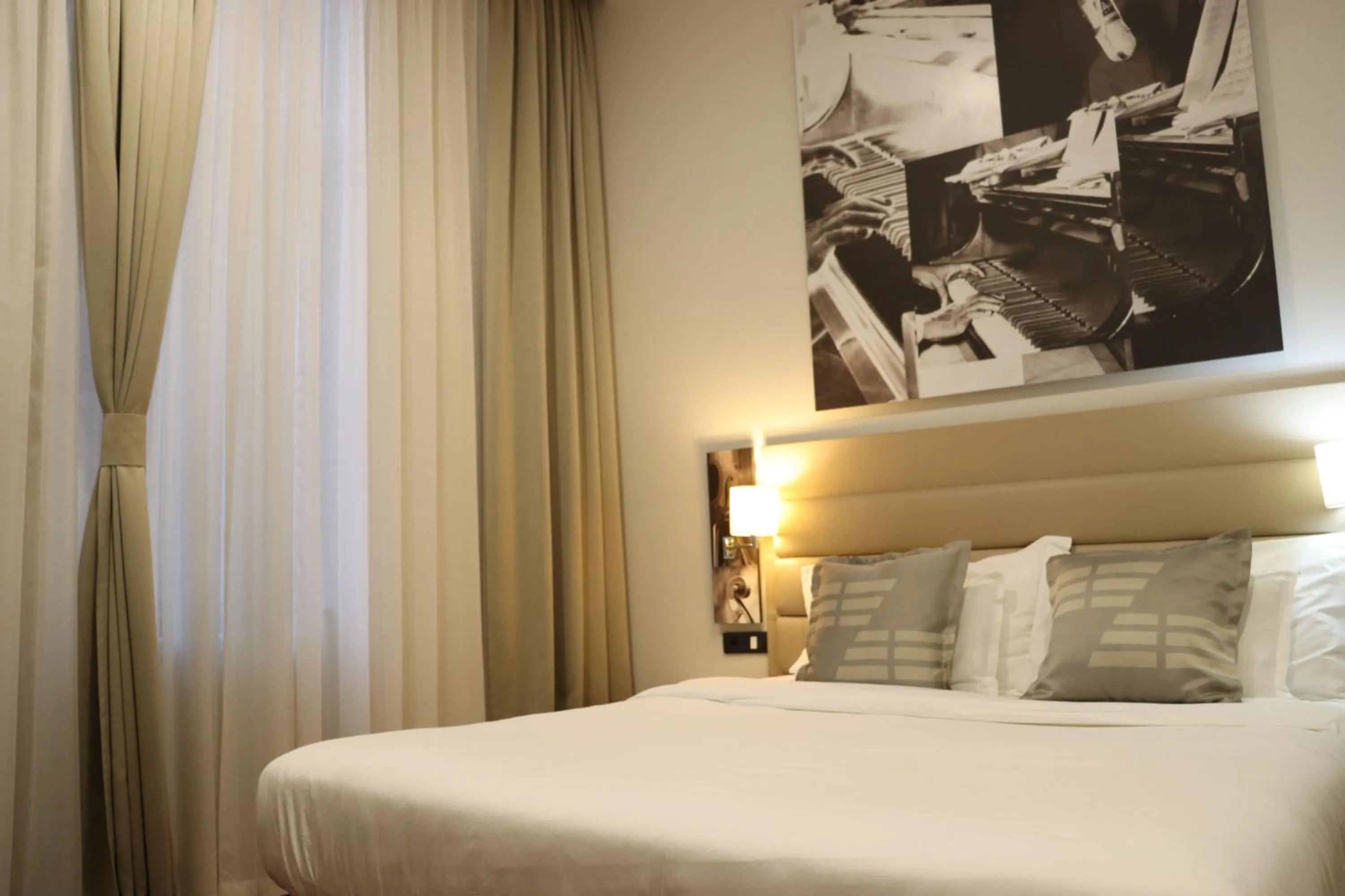 Bedroom, Bed in Zepter Hotel Belgrade, member of Zepter Hotels
