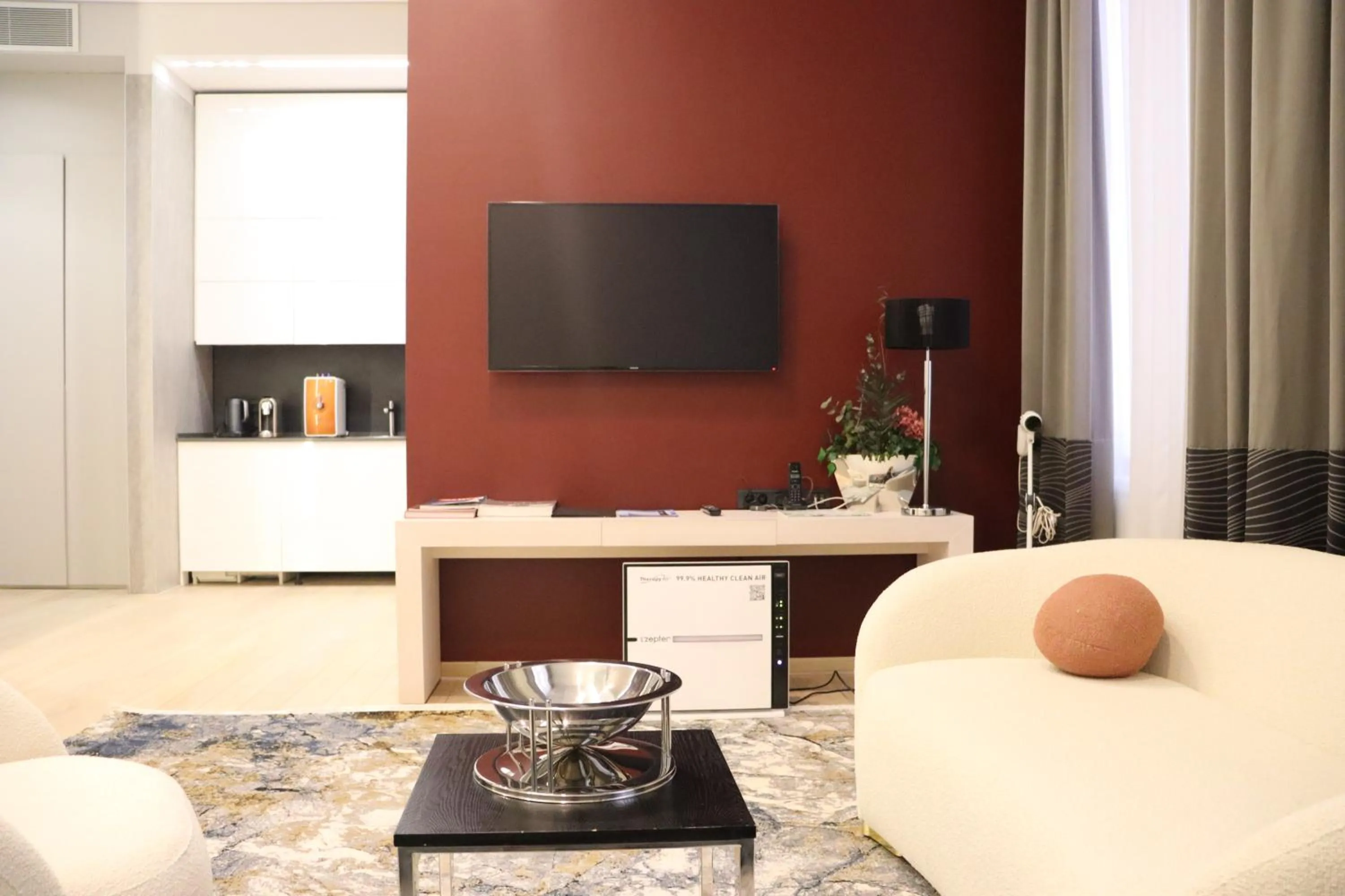 Living room in Zepter Hotel Belgrade, member of Zepter Hotels