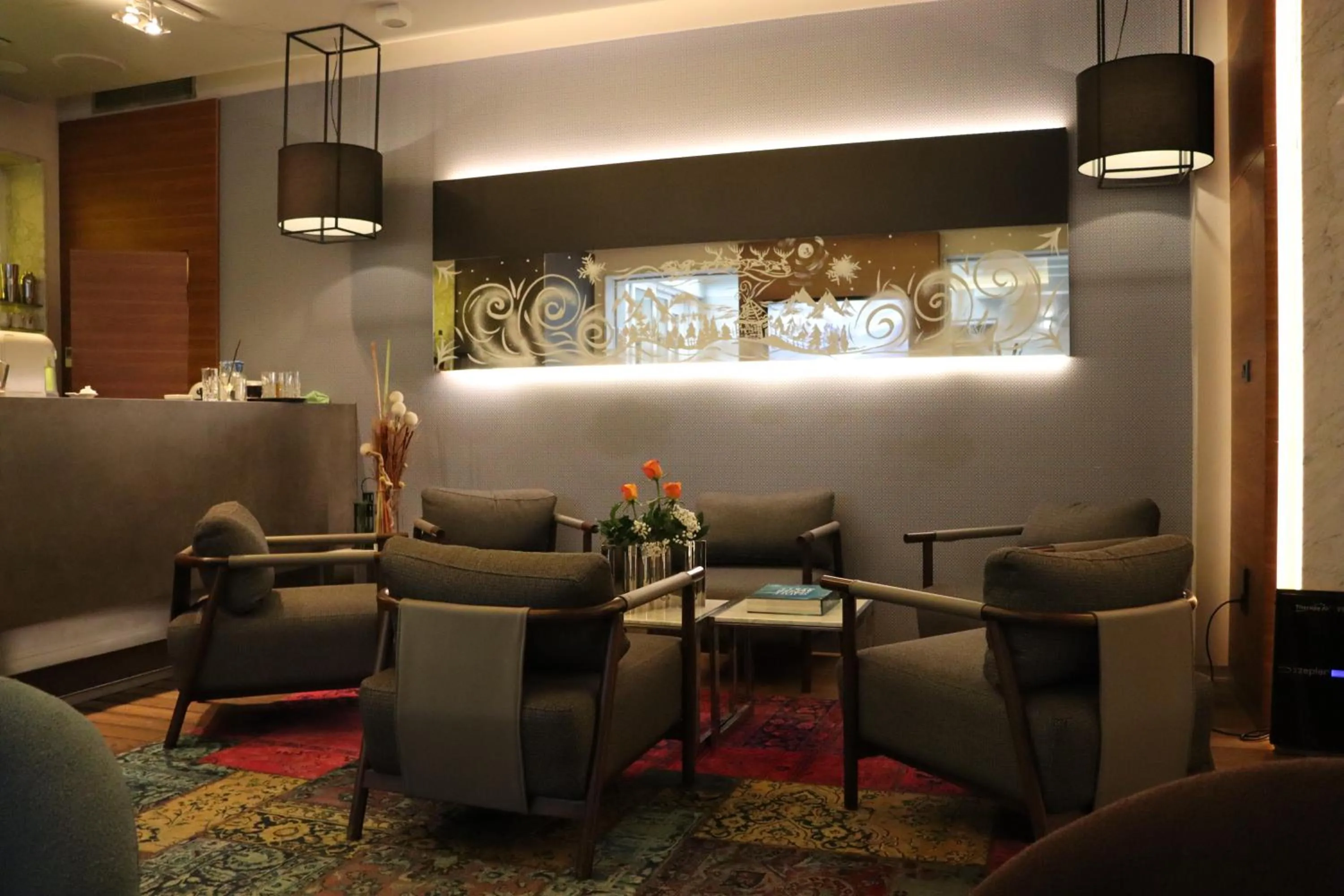 Lounge or bar in Zepter Hotel Belgrade, member of Zepter Hotels