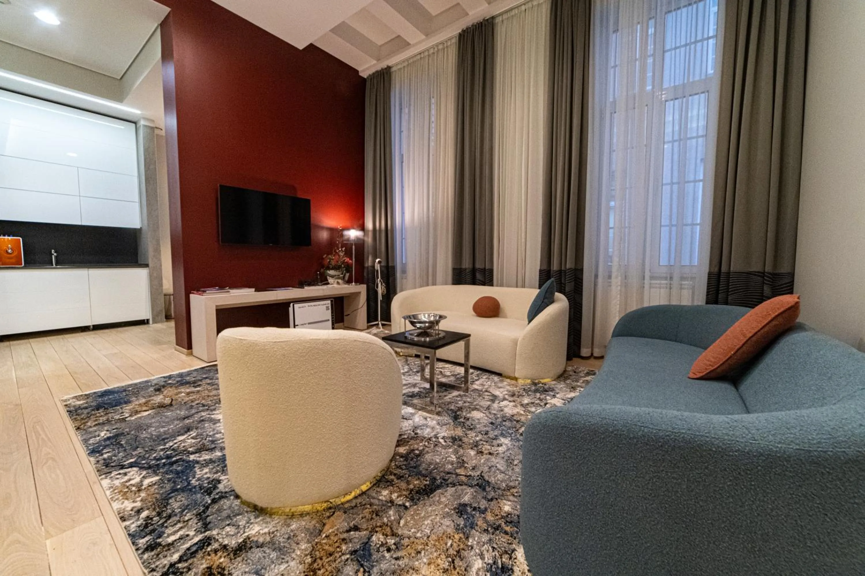 Living room in Zepter Hotel Belgrade, member of Zepter Hotels