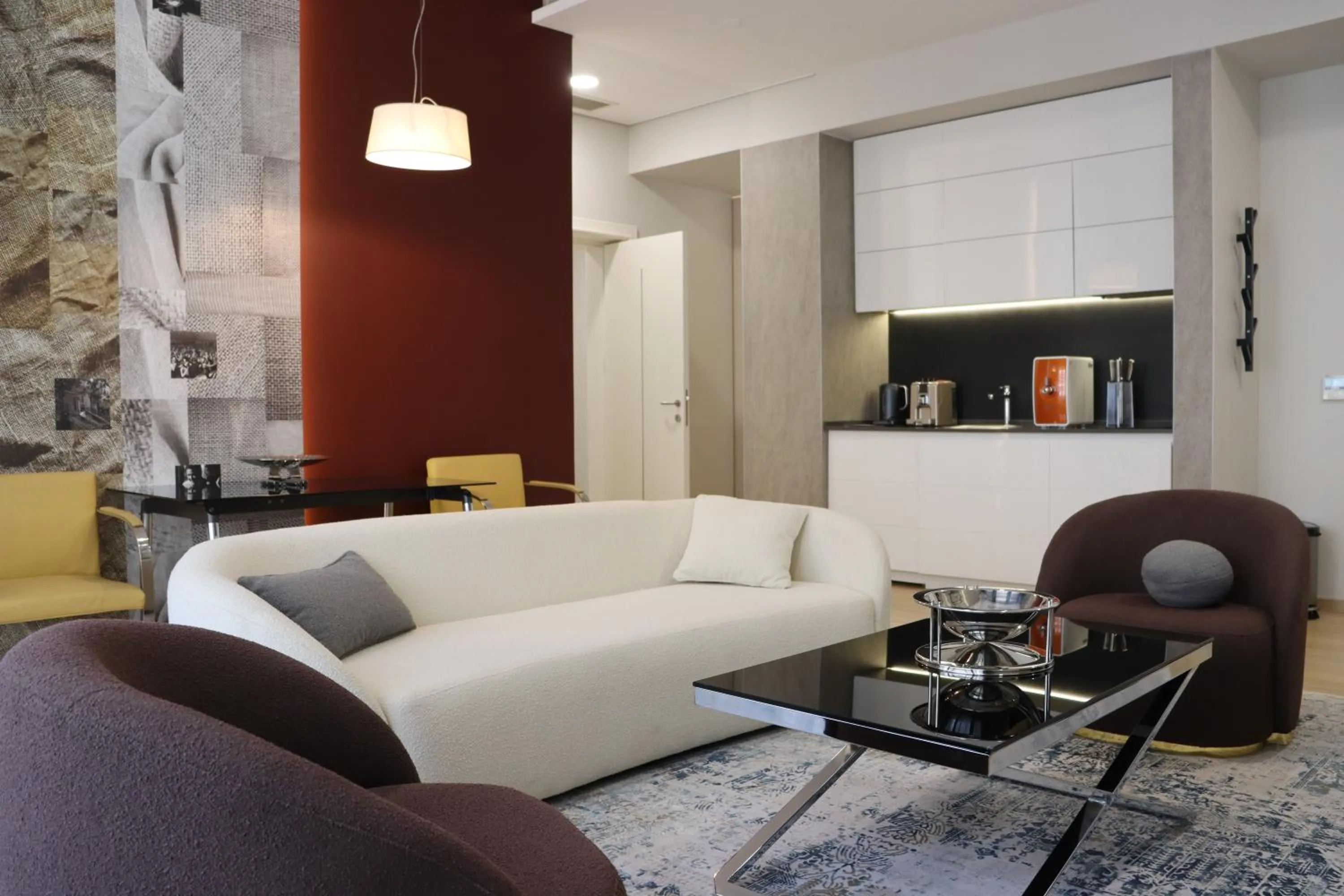 Living room in Zepter Hotel Belgrade, member of Zepter Hotels
