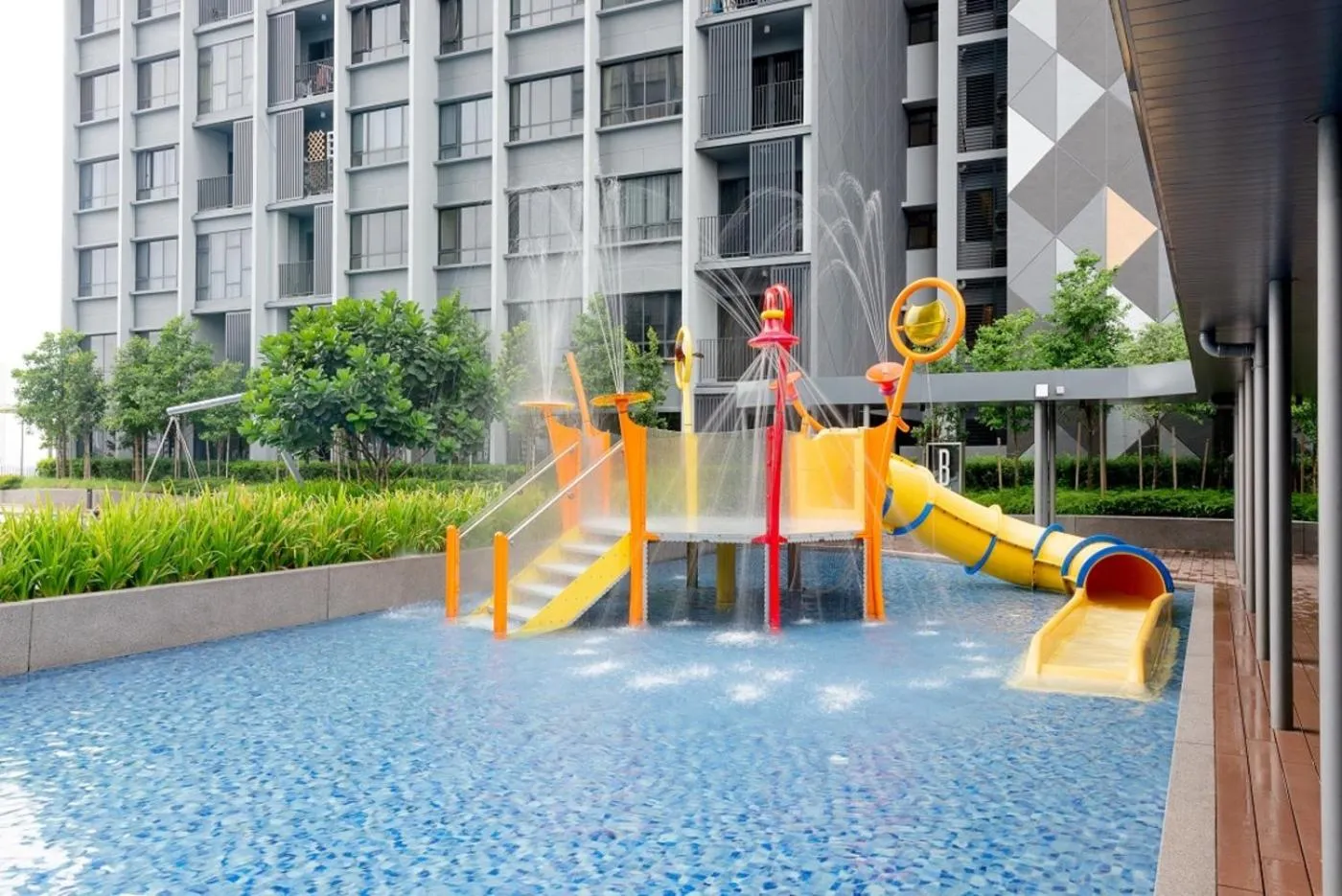 Children play ground in Millerz Square Old Klang Road