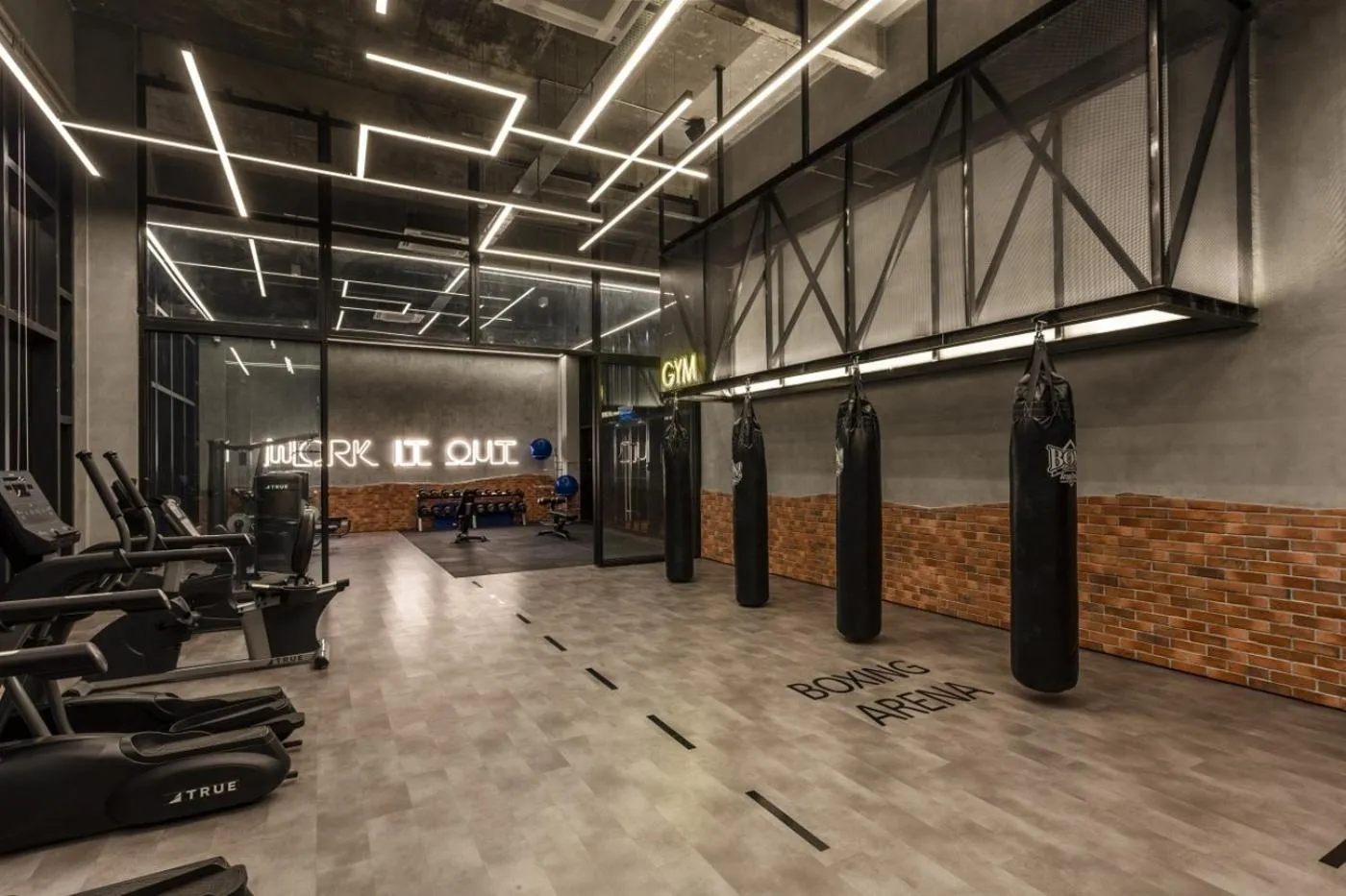 Fitness centre/facilities in Millerz Square Old Klang Road