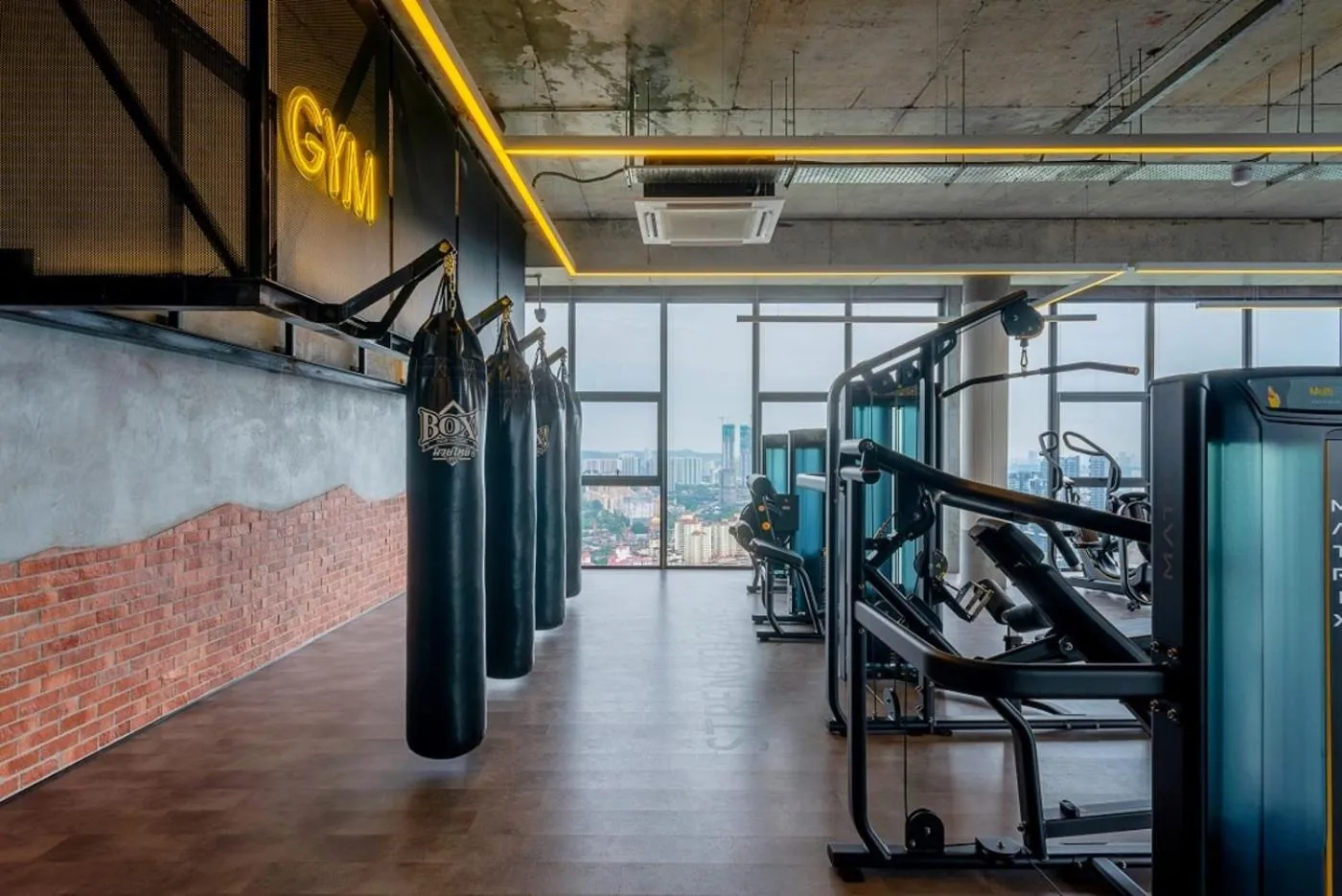 Fitness centre/facilities in Millerz Square Old Klang Road