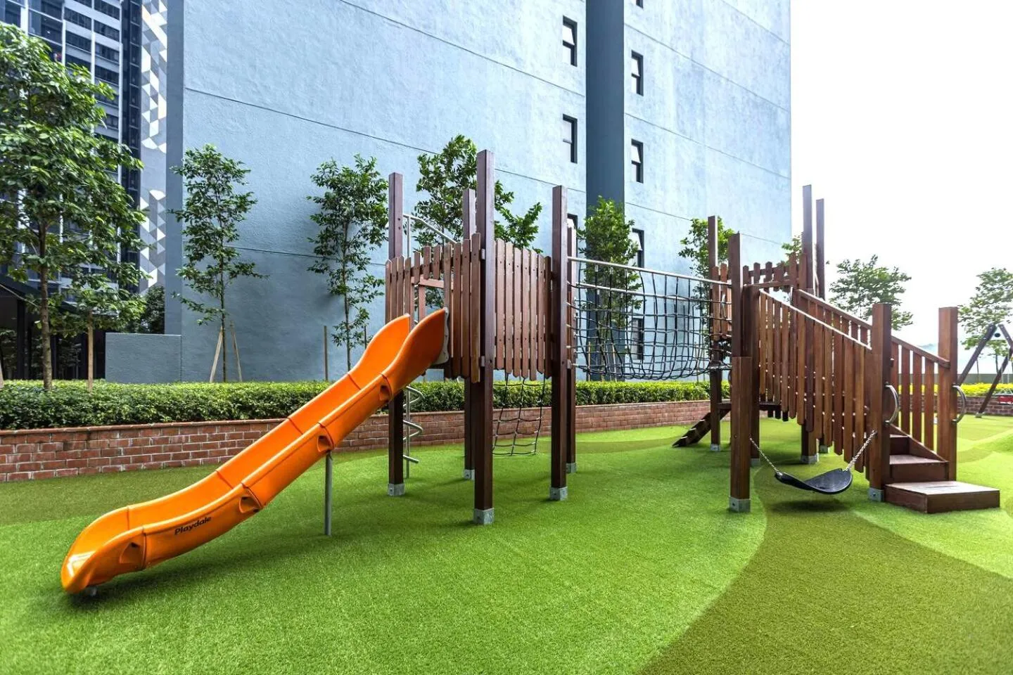 Children play ground in Millerz Square Old Klang Road